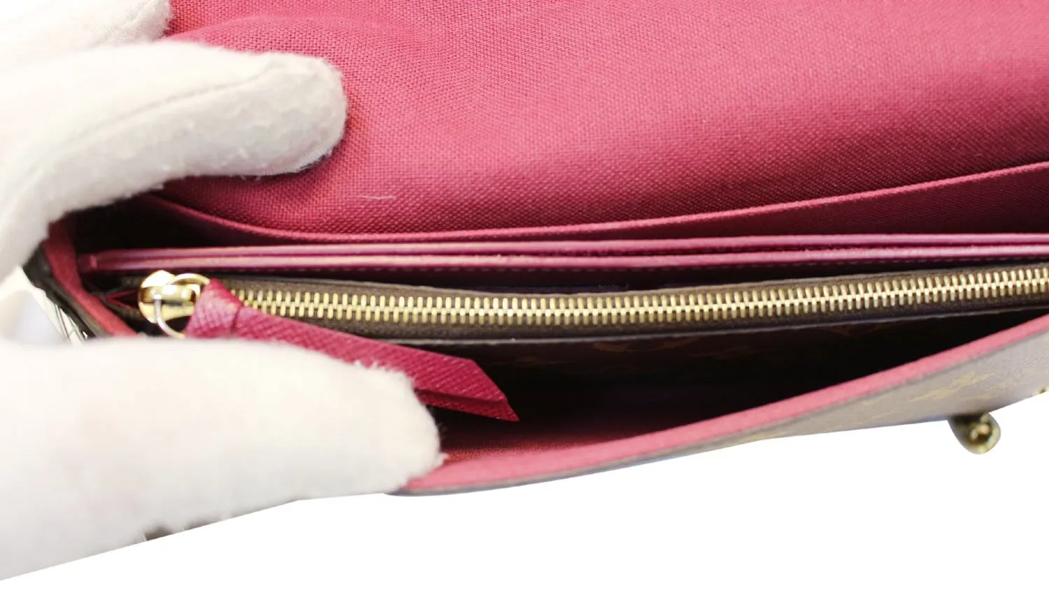 LOUIS VUITTON Monogram Canvas Pochette Felicie Crossbody Bag
