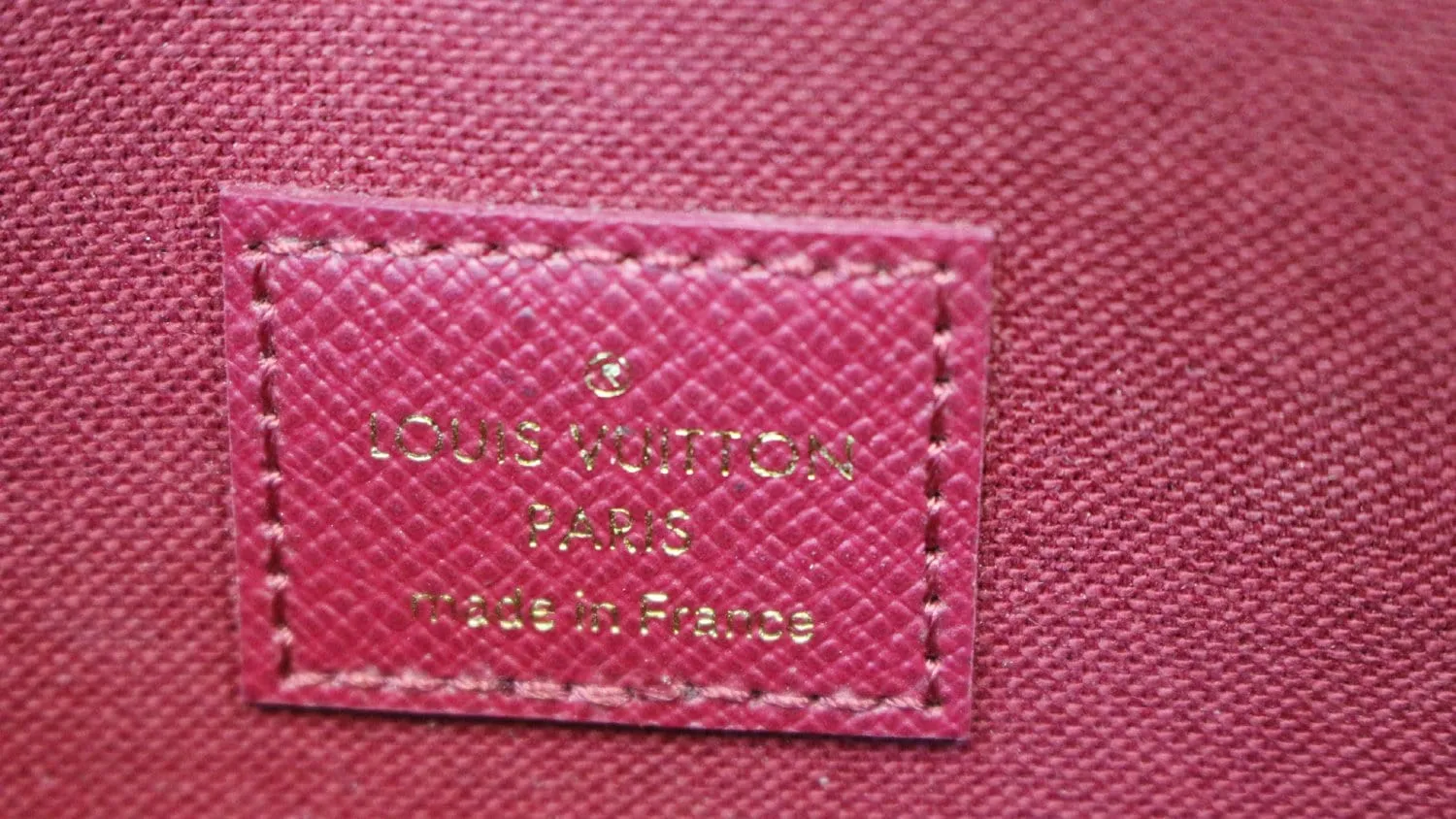 LOUIS VUITTON Monogram Canvas Pochette Felicie Crossbody Bag