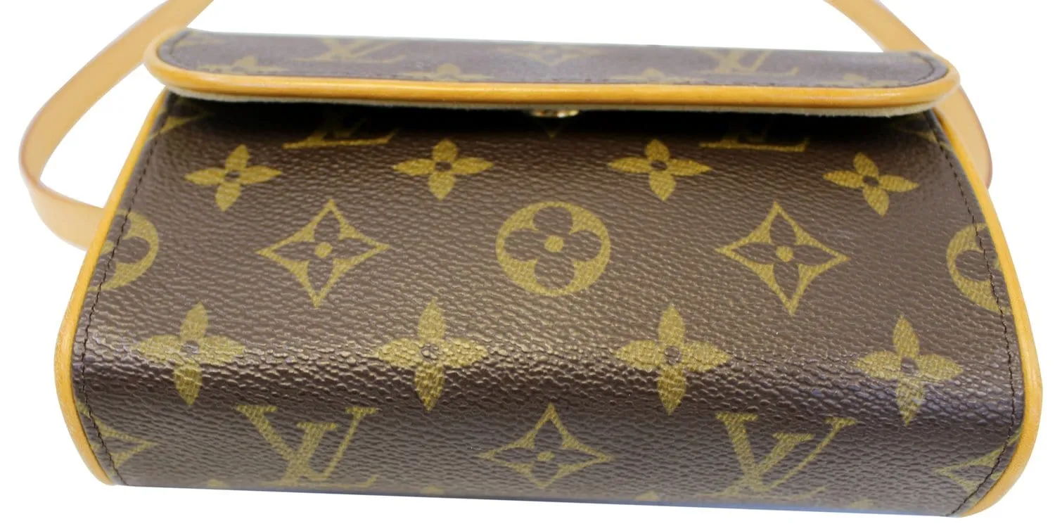 LOUIS VUITTON Monogram Canvas Pochette Florentine Bag