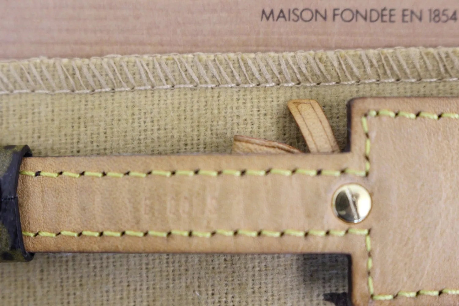 LOUIS VUITTON Monogram Canvas Porto Address Bracelet Size 8 - Last Call