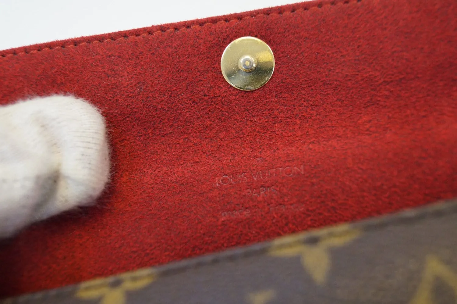 LOUIS VUITTON Monogram Canvas Recital Pouch