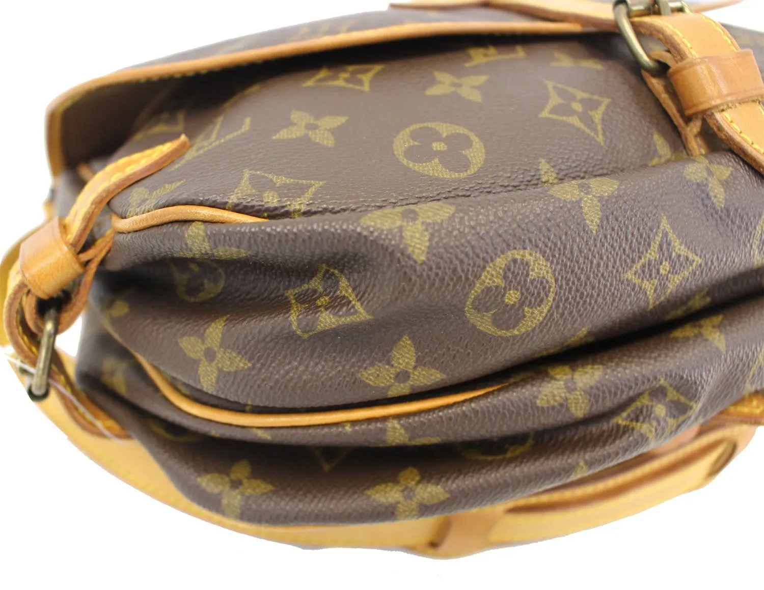 LOUIS VUITTON Monogram Canvas Saumur 30 Crossbody Bag