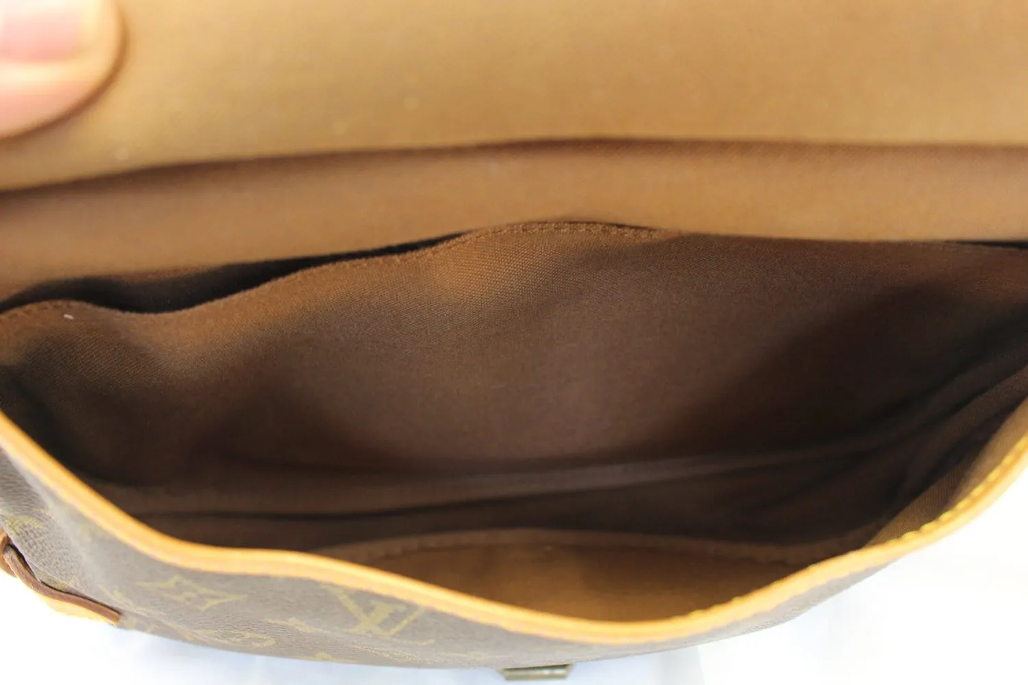 LOUIS VUITTON Monogram Canvas Saumur 30 Crossbody Bag