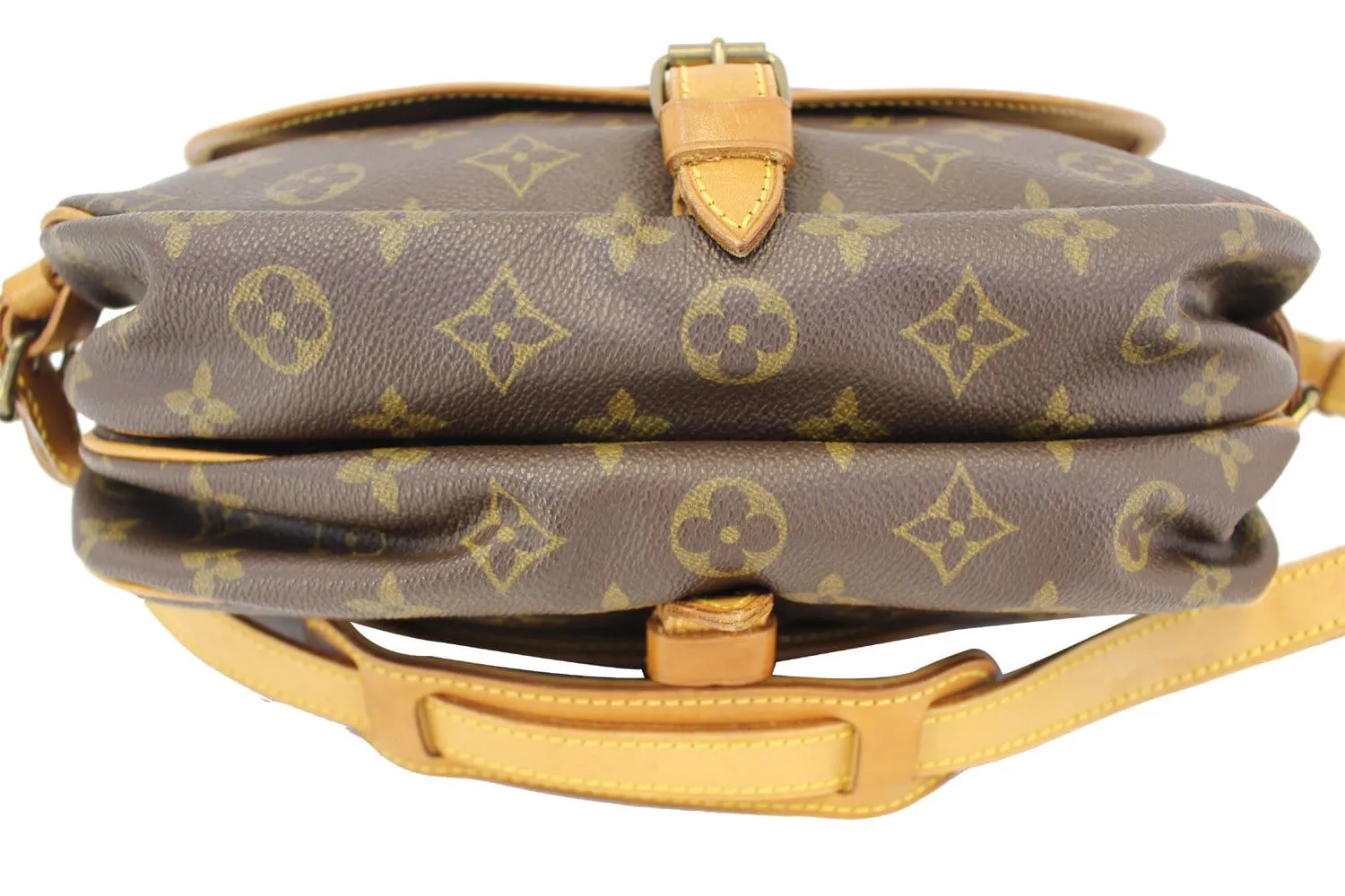 LOUIS VUITTON Monogram Canvas Saumur 30 Crossbody Bag