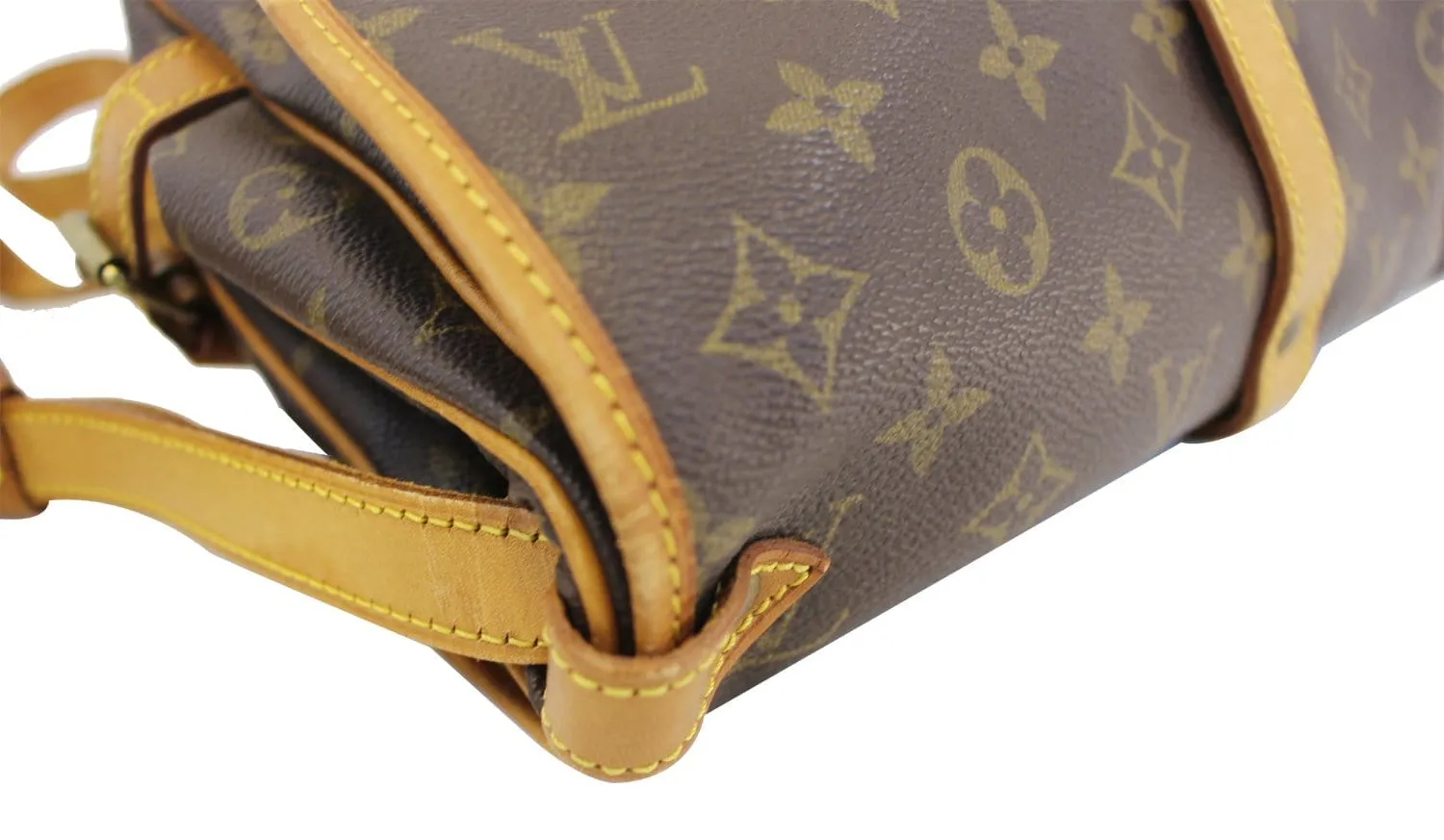 LOUIS VUITTON Monogram Canvas Saumur 30 Crossbody Bag