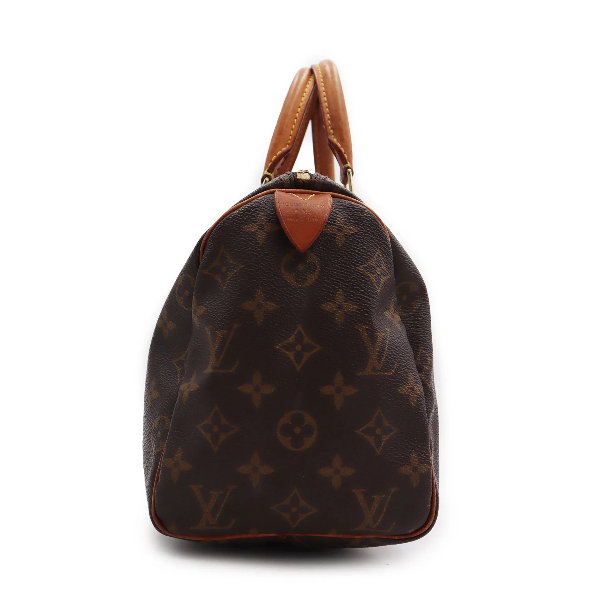 Louis Vuitton Monogram Canvas Speedy 25 Handbag SD0041