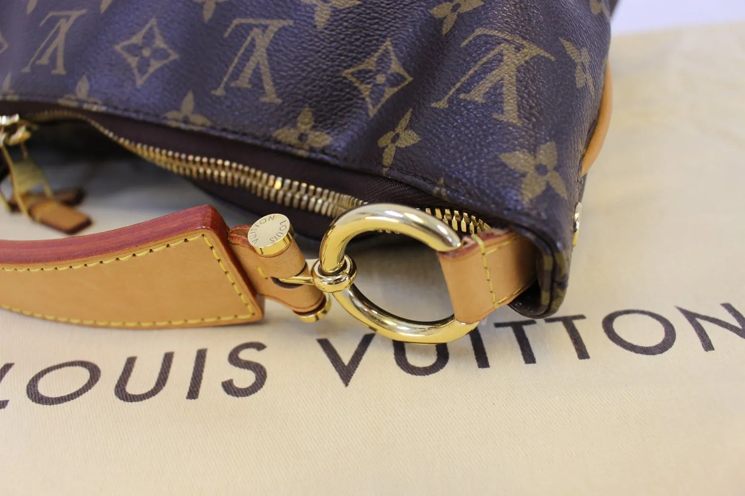 LOUIS VUITTON Monogram Canvas Sully PM Shoulder Bag