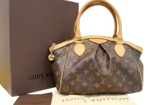 LOUIS VUITTON Monogram Canvas Tivoli PM Shoulder Handbag