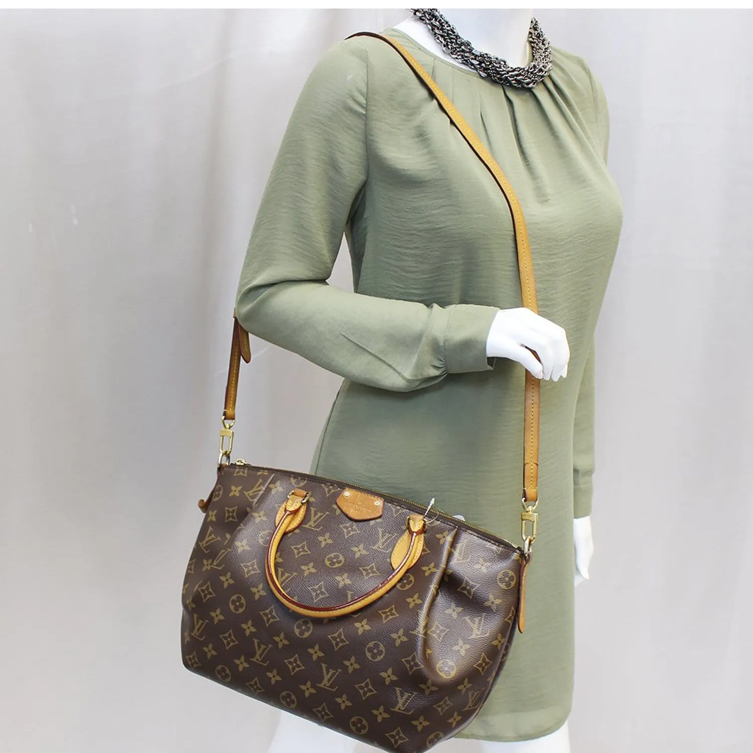 LOUIS VUITTON Monogram Canvas Turenne MM 2 Way Shoulder Bag - Last Call