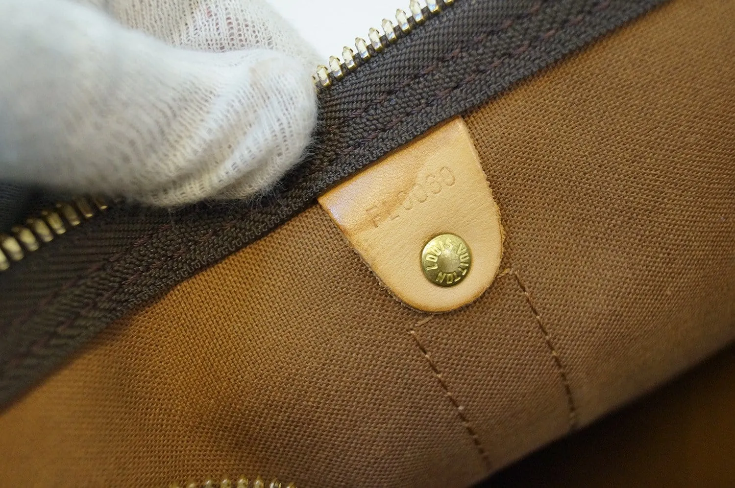 LOUIS VUITTON Monogram Keepall 45 Boston Bag