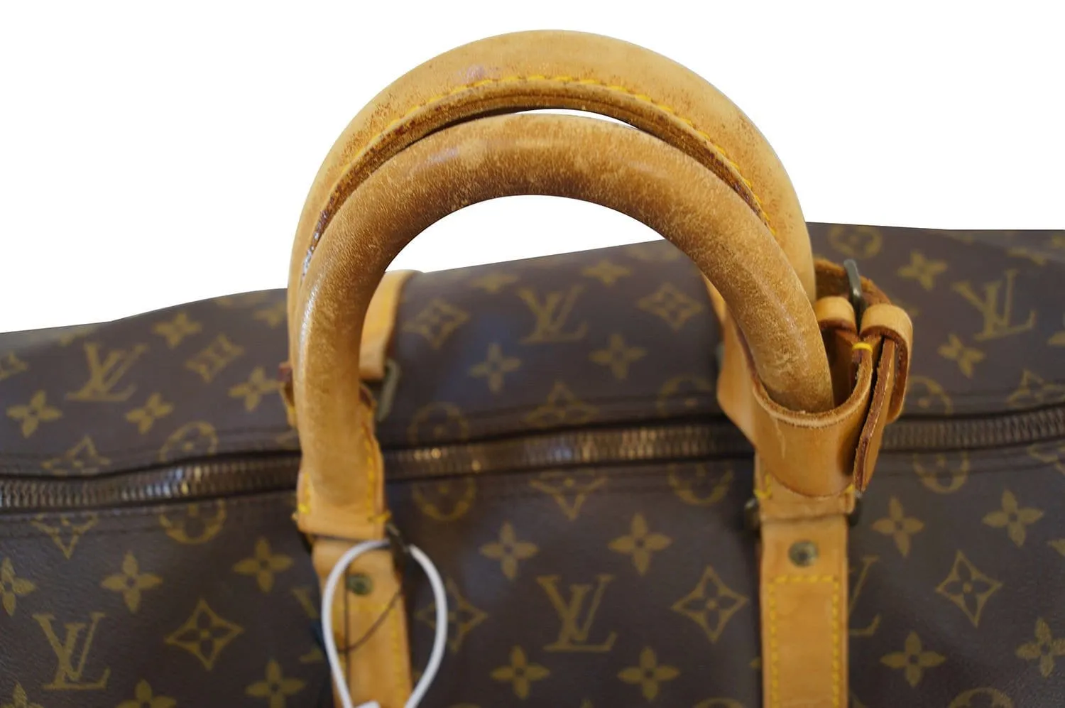 LOUIS VUITTON Monogram Keepall 55 Bandouliere Travel Bag