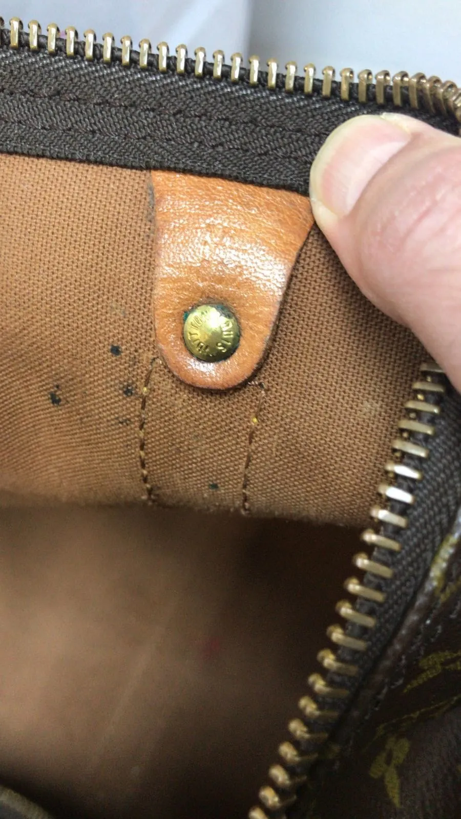 LOUIS VUITTON Monogram Keepall Bandouliere 55 Boston Bag