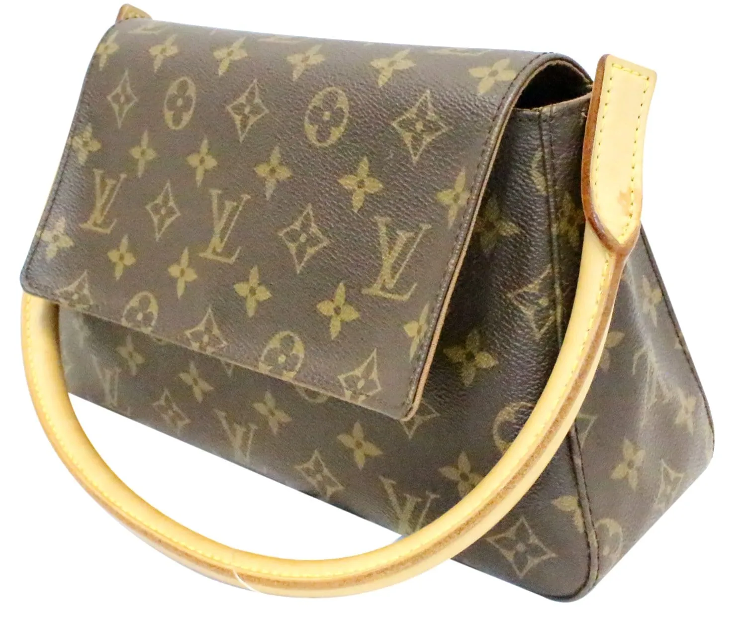 LOUIS VUITTON Monogram Mini Looping Shoulder Handbag