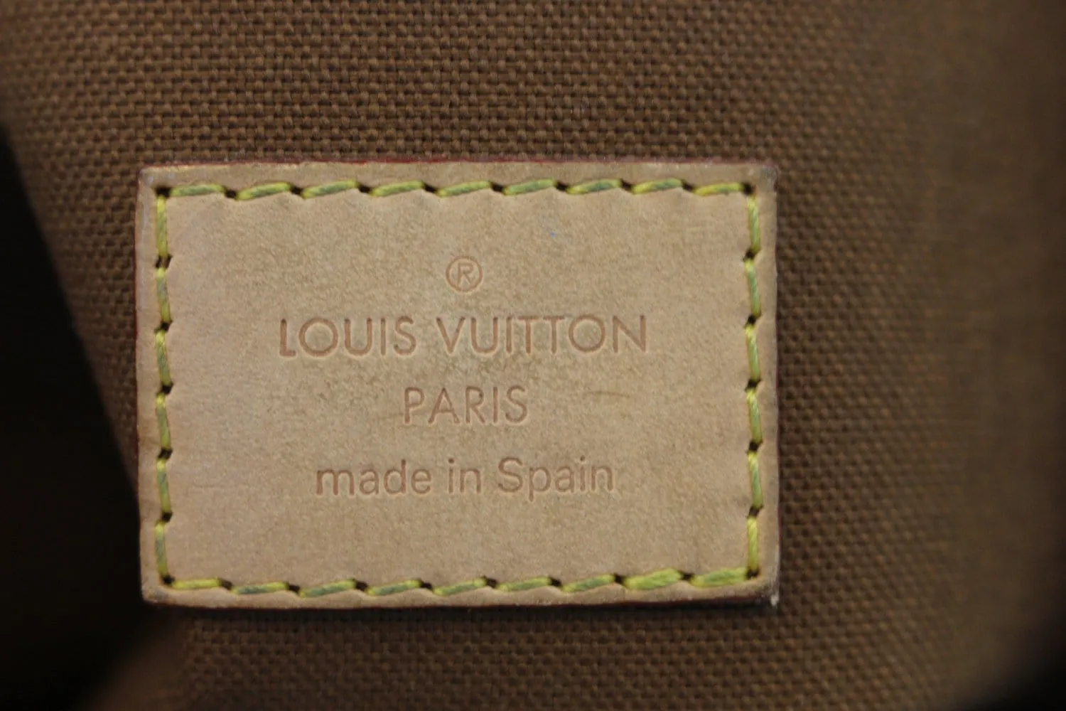 LOUIS VUITTON Monogram Odeon PM Shoulder Bag