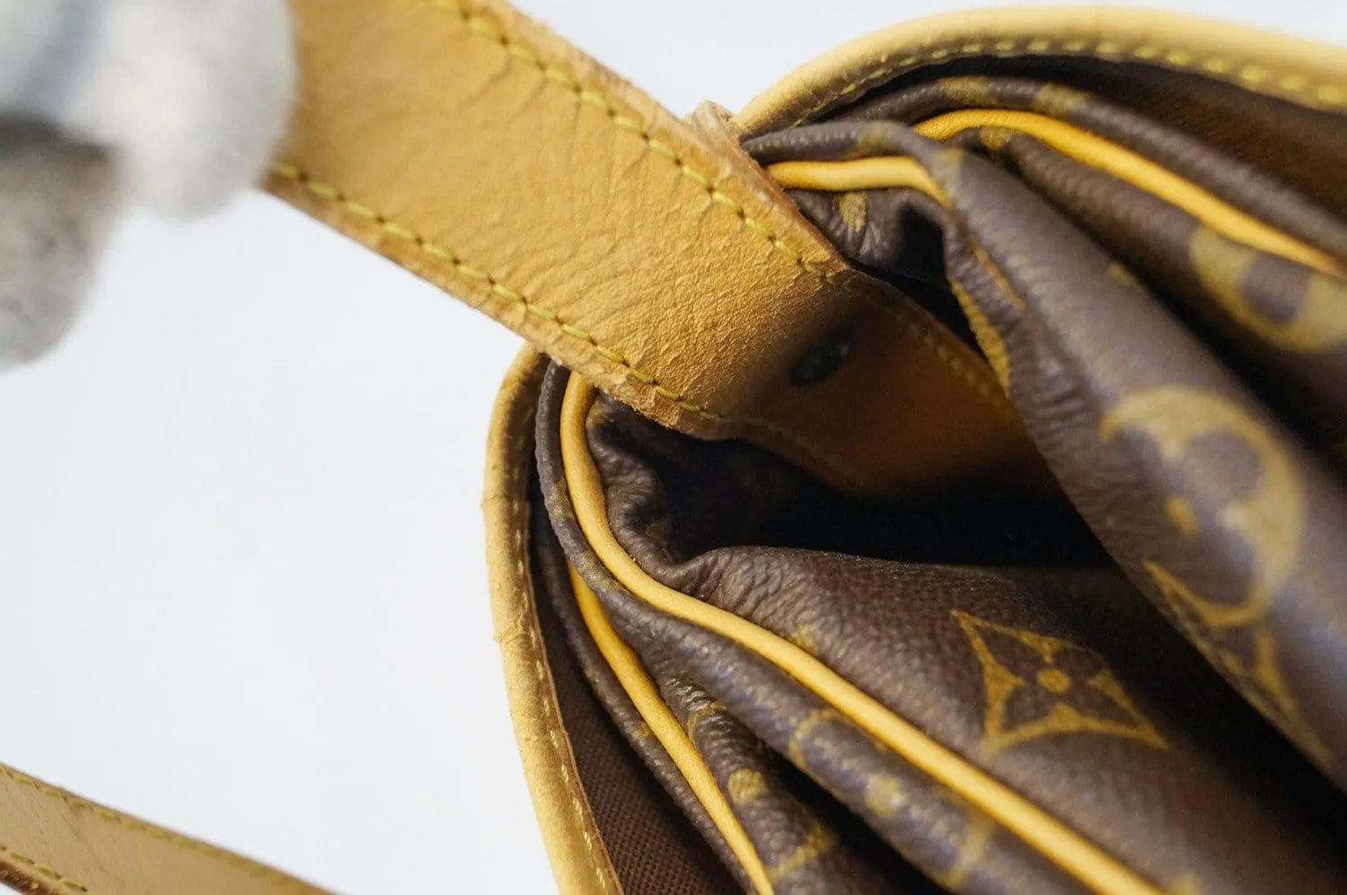 LOUIS VUITTON Monogram Saumur 35 Shoulder Bag