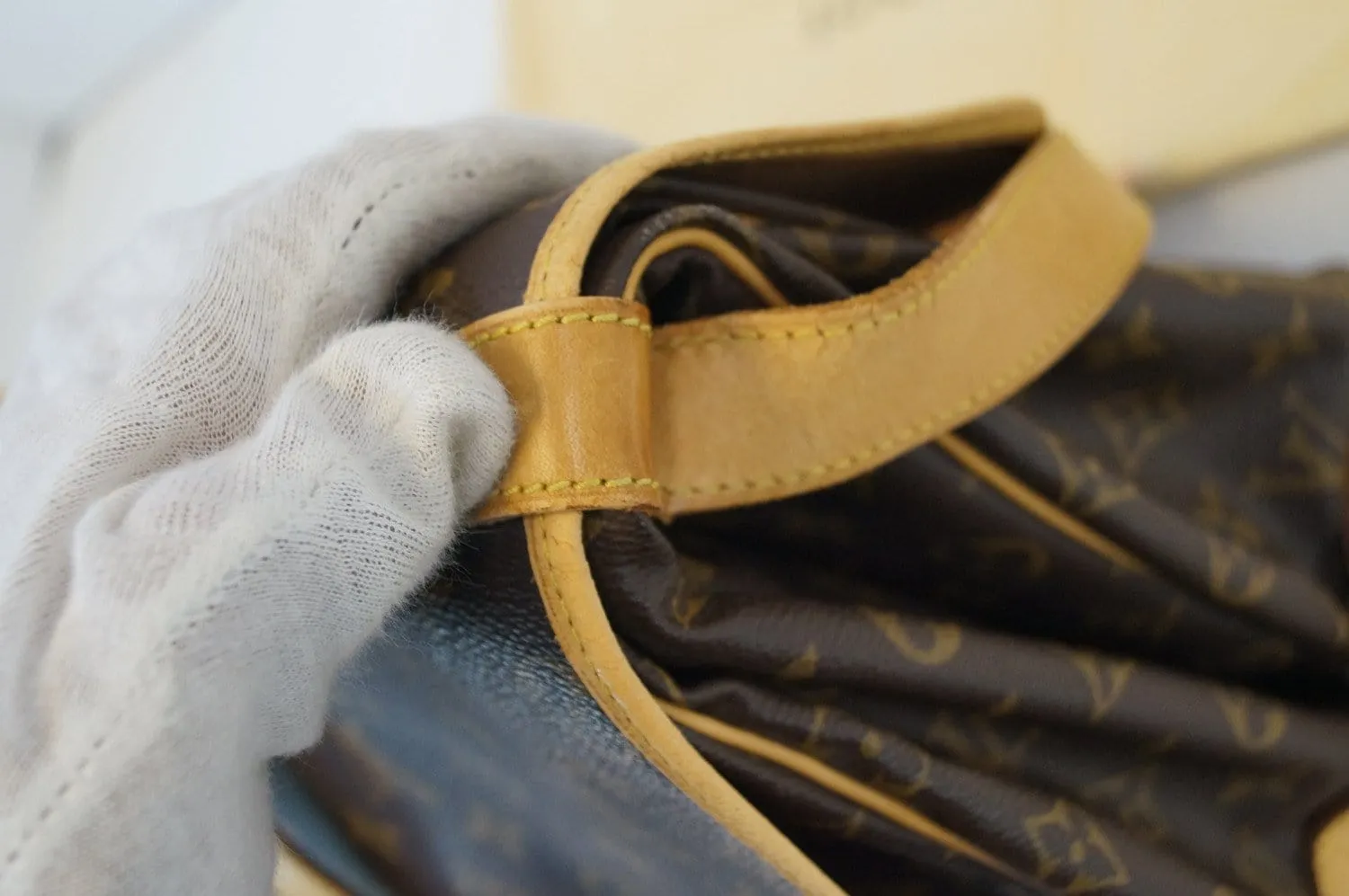 LOUIS VUITTON Monogram Saumur 35 Shoulder Bag