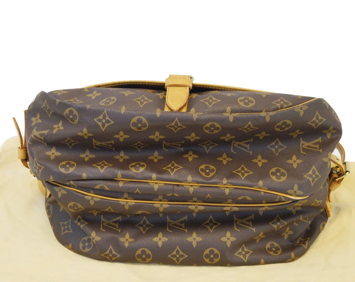 LOUIS VUITTON Monogram Saumur 35 Shoulder Bag