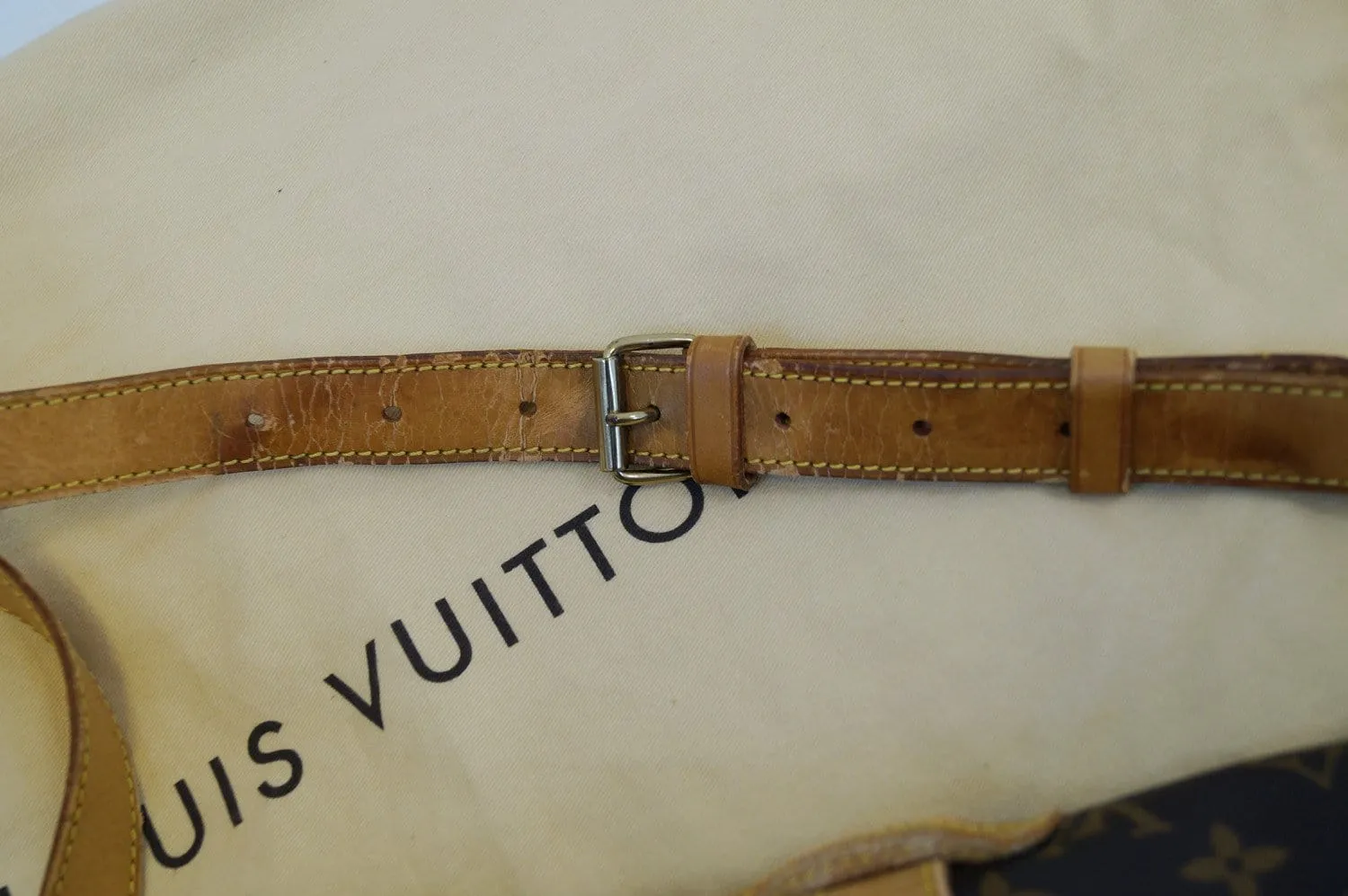 LOUIS VUITTON Monogram Saumur 35 Shoulder Bag