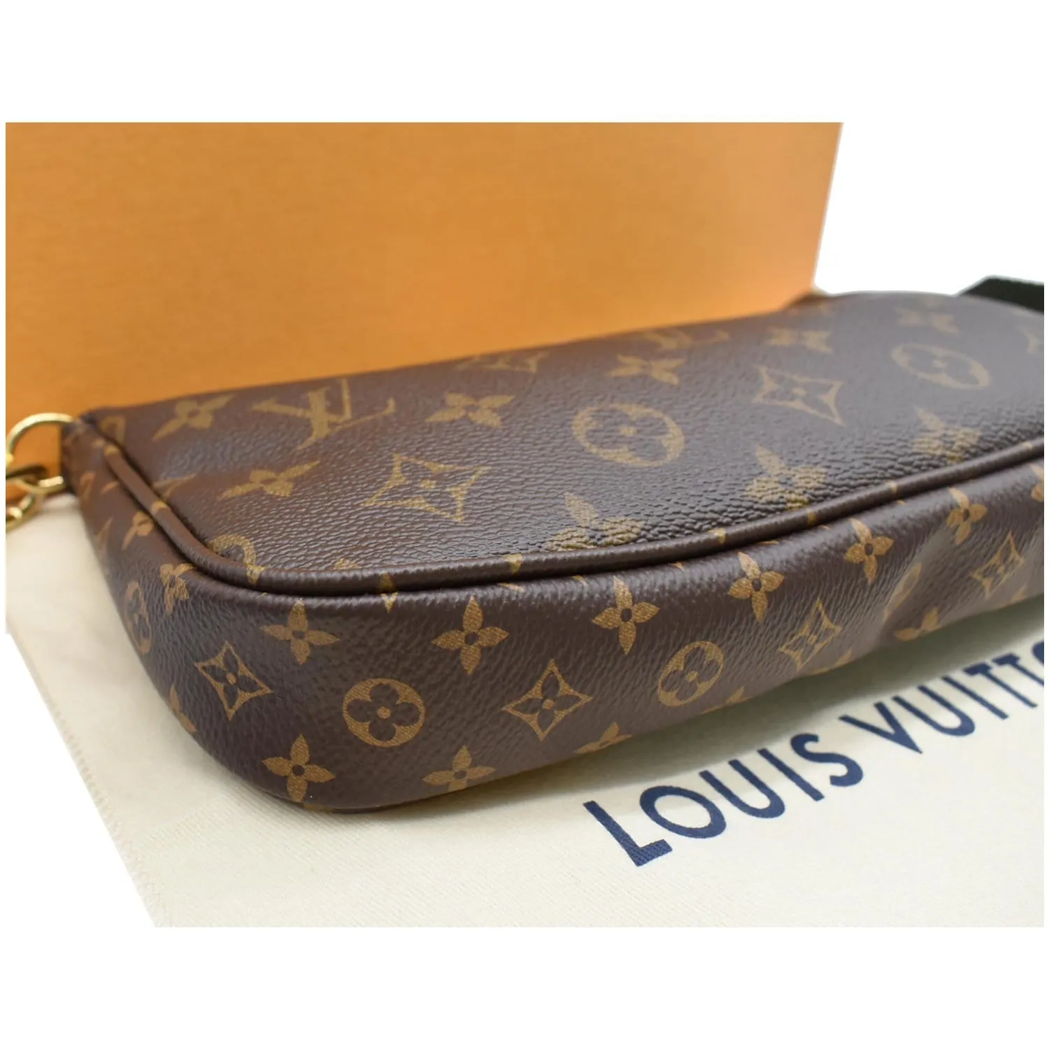 LOUIS VUITTON Multi Pochette Accessories Shoulder Bag Khaki