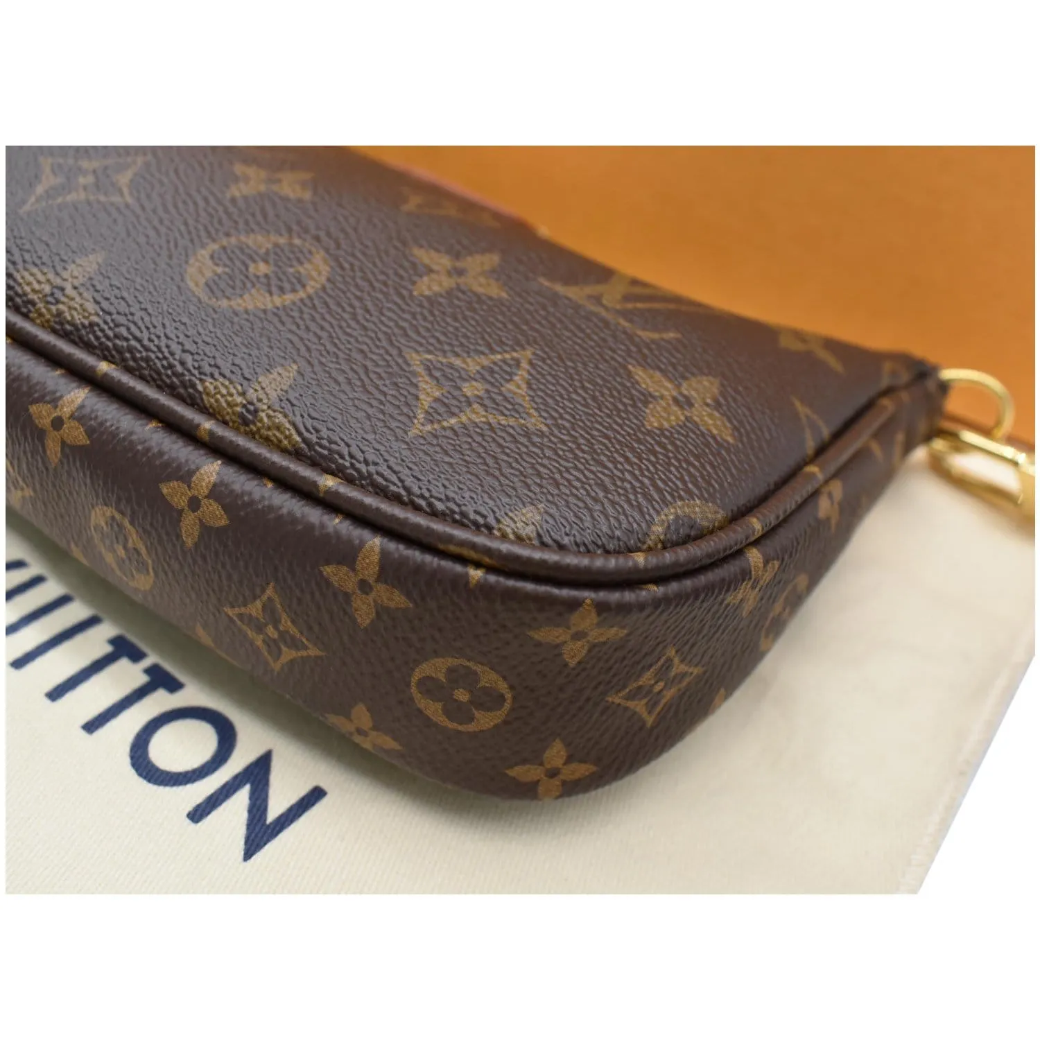LOUIS VUITTON Multi Pochette Accessories Shoulder Bag Khaki