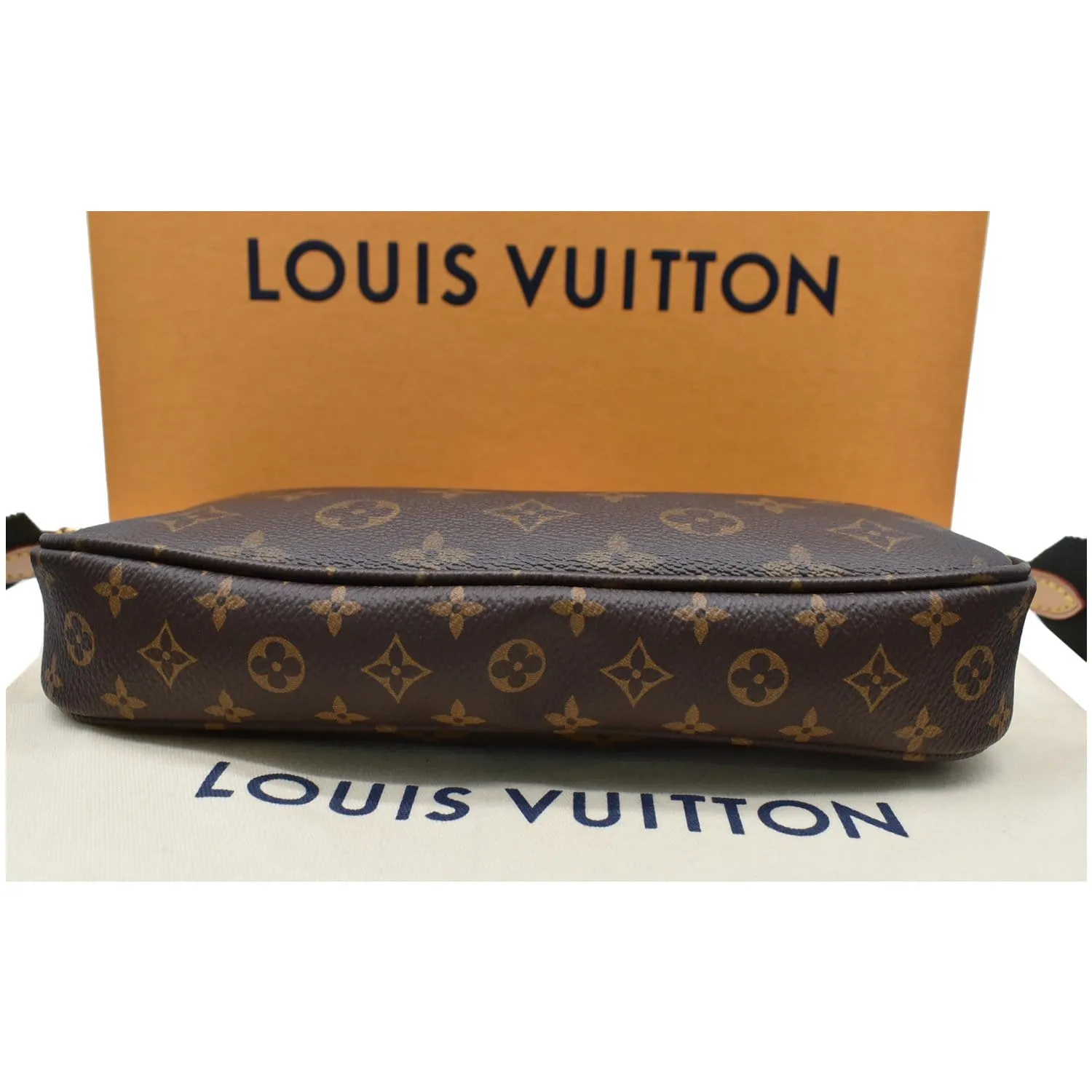 LOUIS VUITTON Multi Pochette Accessories Shoulder Bag Khaki