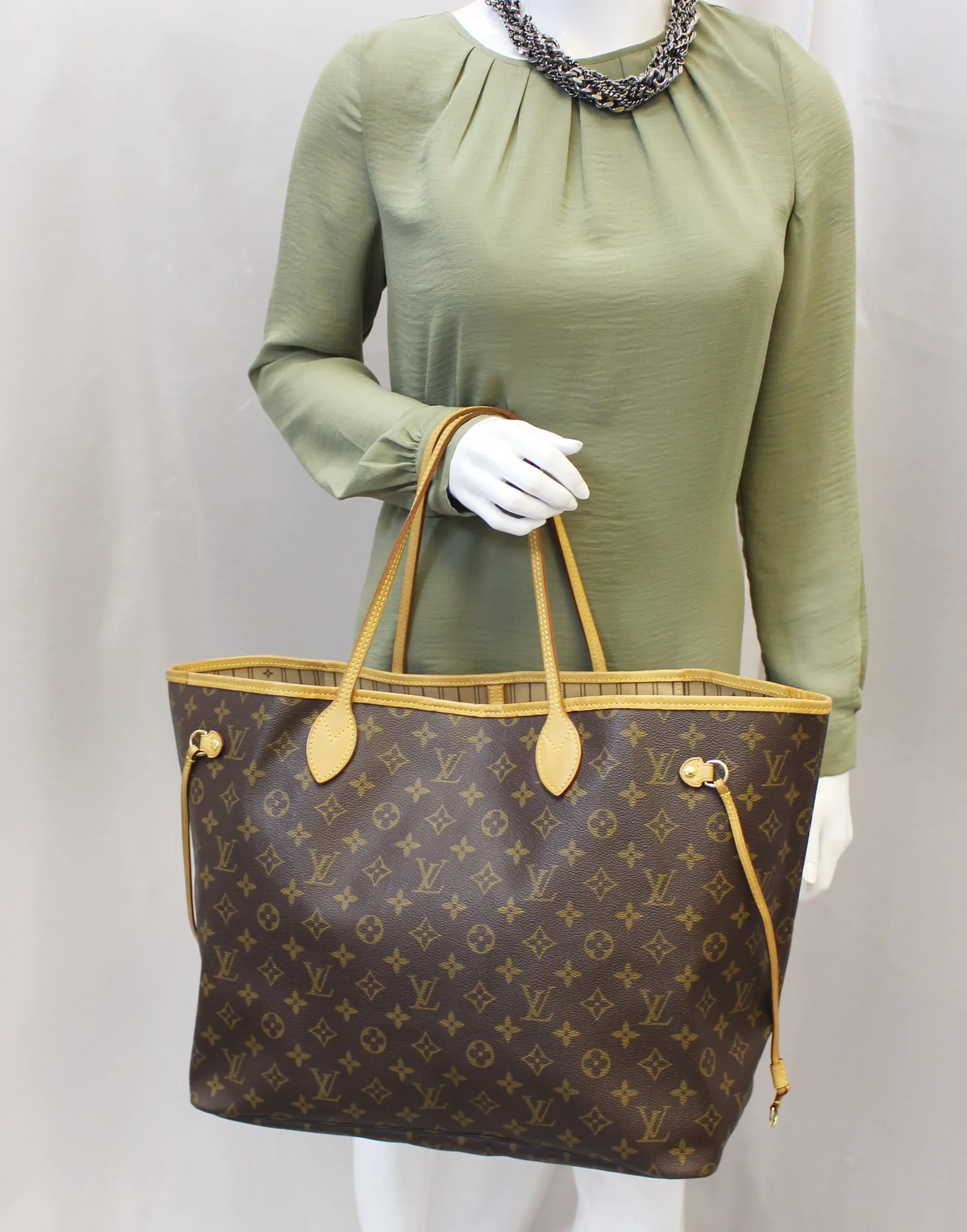 LOUIS VUITTON Neverfull GM Monogram Canvas  Shoulder Bag