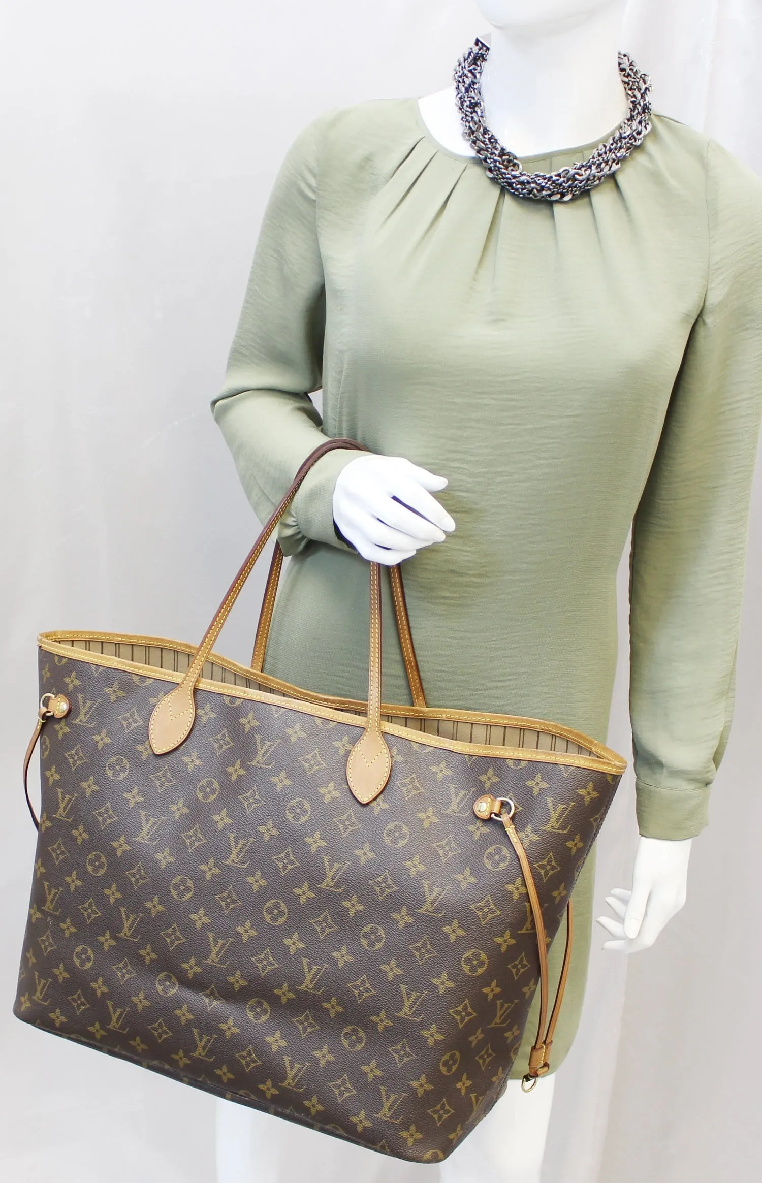 LOUIS VUITTON Neverfull GM Monogram Canvas Shoulder Bag