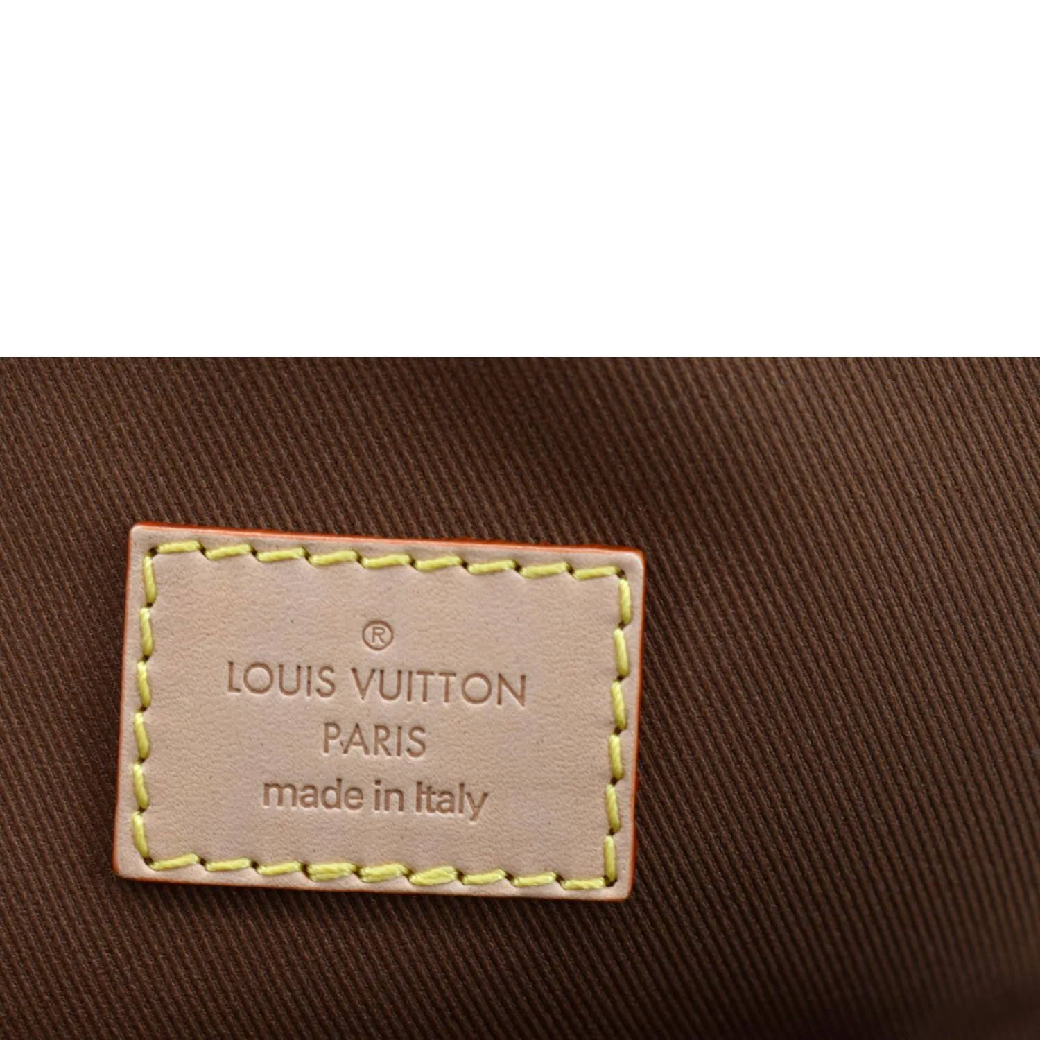 LOUIS VUITTON Packing Cube PM Monogram Canvas Cosmetic Bag Brown