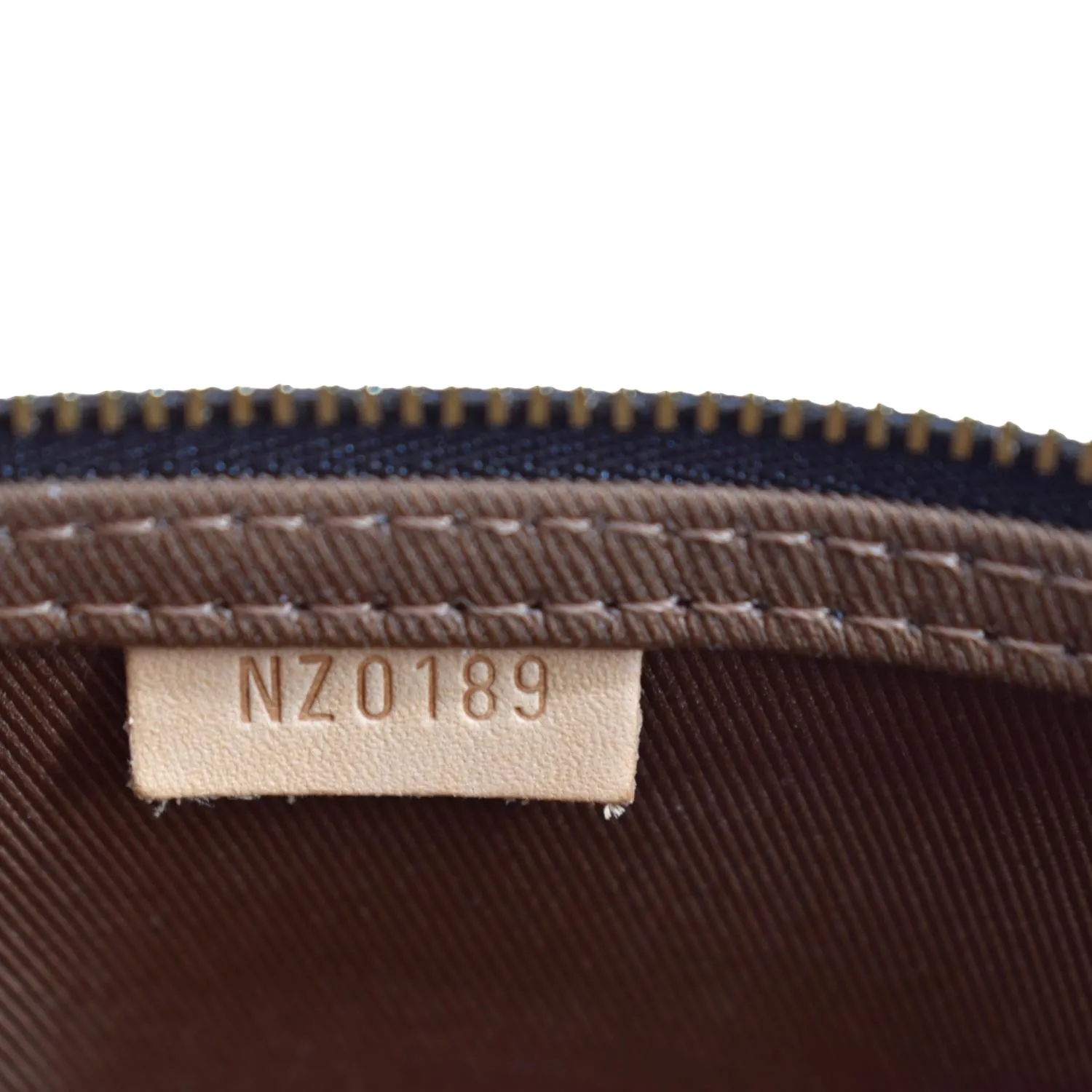 LOUIS VUITTON Packing Cube PM Monogram Canvas Cosmetic Bag Brown