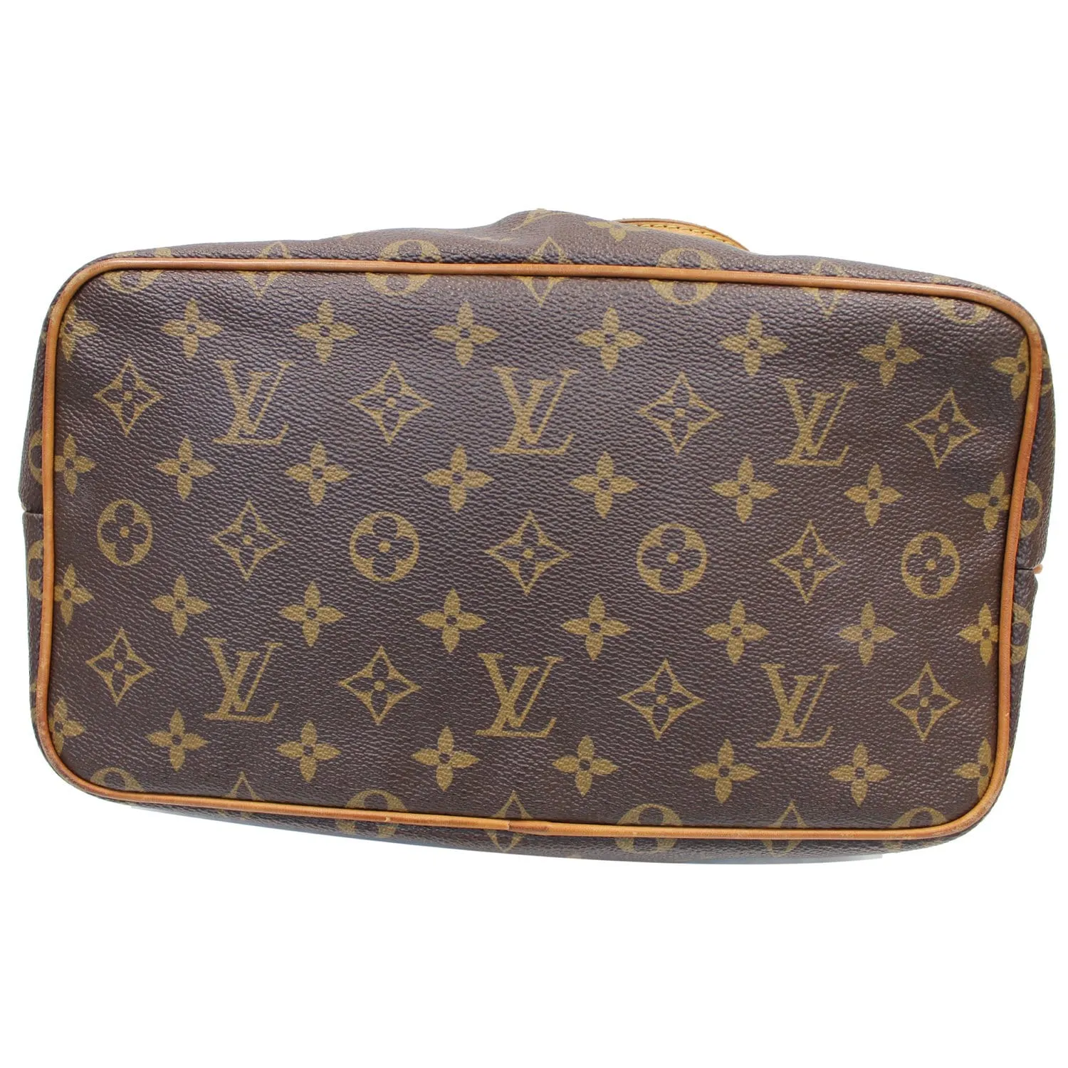LOUIS VUITTON Palermo PM Monogram Canvas Shoulder Bag Brown