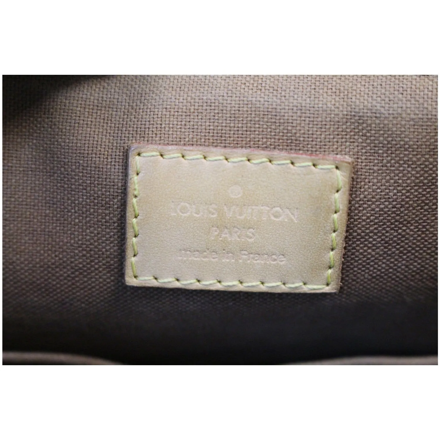 LOUIS VUITTON Palermo PM Monogram Canvas Shoulder Bag Brown