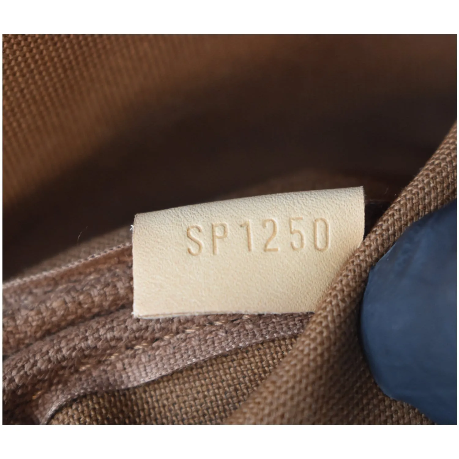 LOUIS VUITTON Pochette Accessories Monogram Canvas Pouch Bag Brown