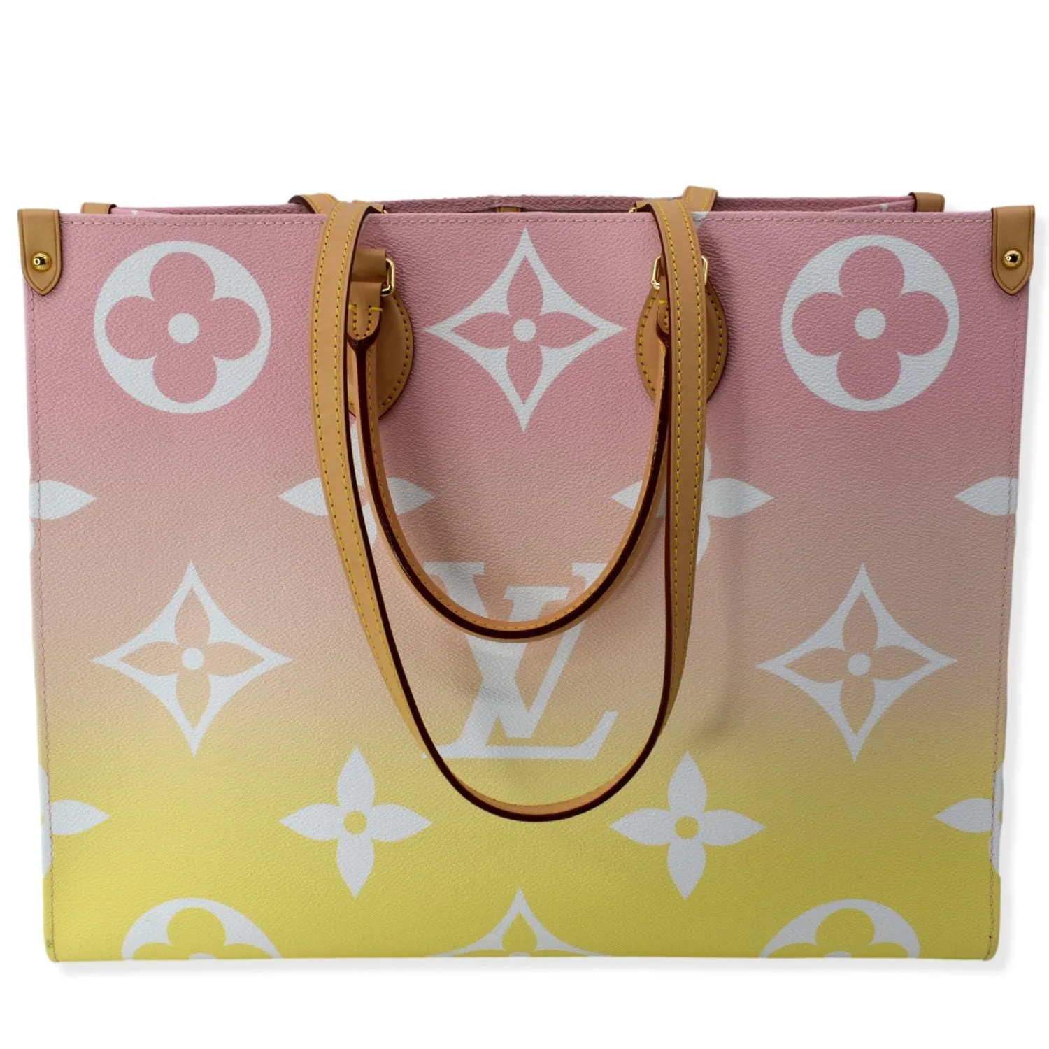 LOUIS VUITTON Pool Onthego GM Monogram Shoulder Bag Pink - Hot Deals