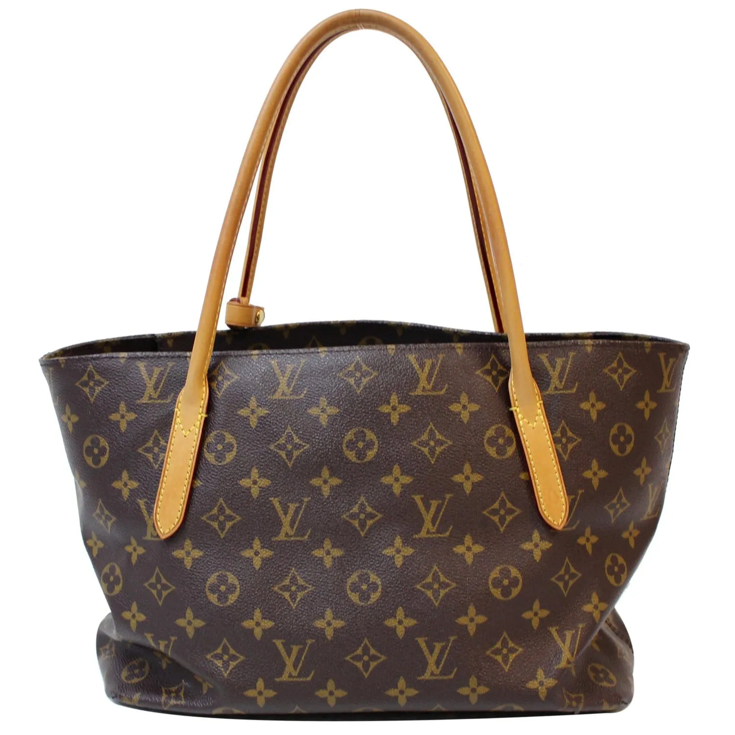 LOUIS VUITTON Raspail PM Monogram Canvas Shoulder Bag Brown