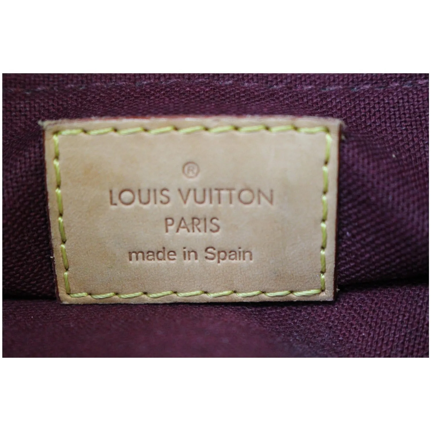 LOUIS VUITTON Raspail PM Monogram Canvas Shoulder Bag Brown