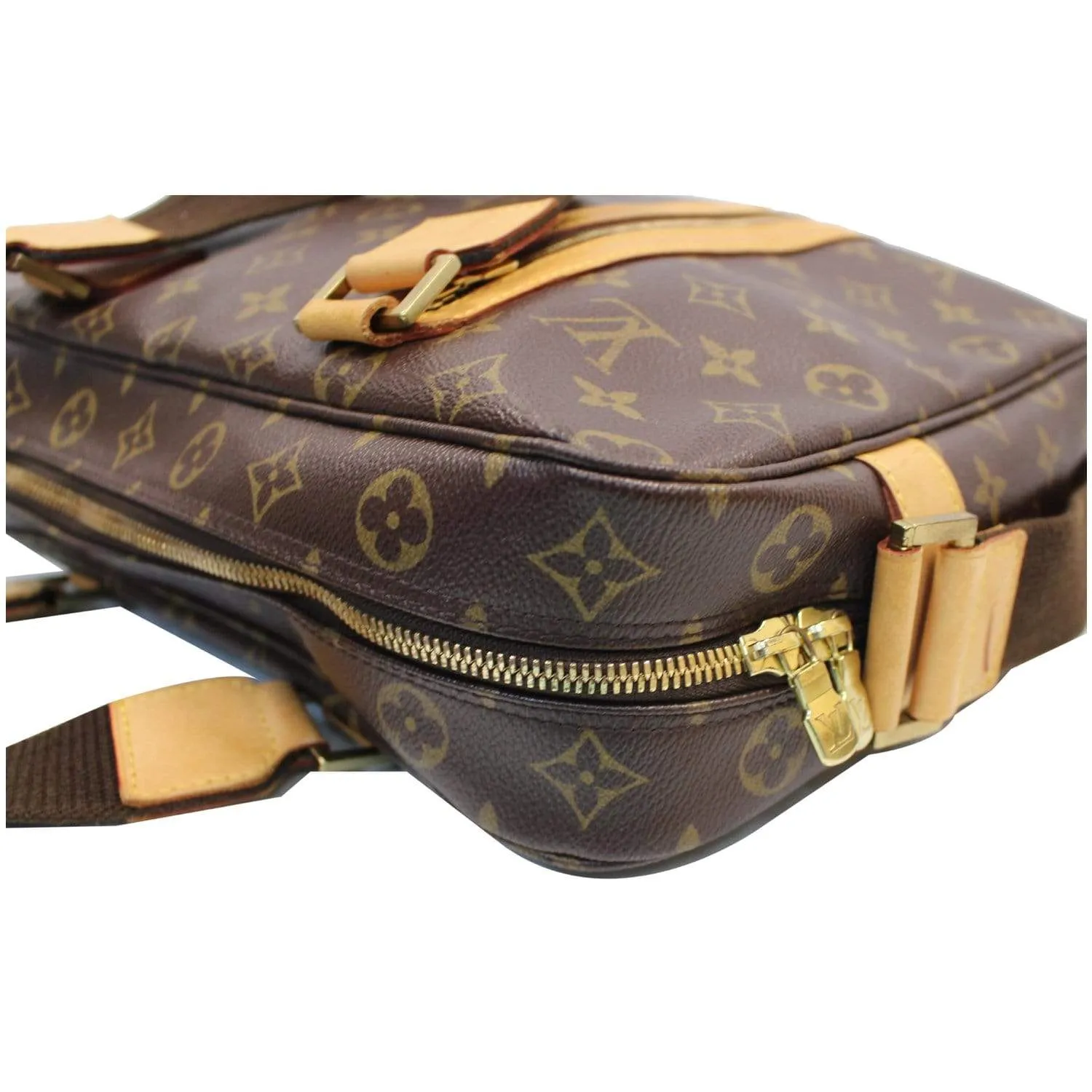 LOUIS VUITTON Sac Bosphore Monogram Canvas Messenger Bag Brown - 25% OFF