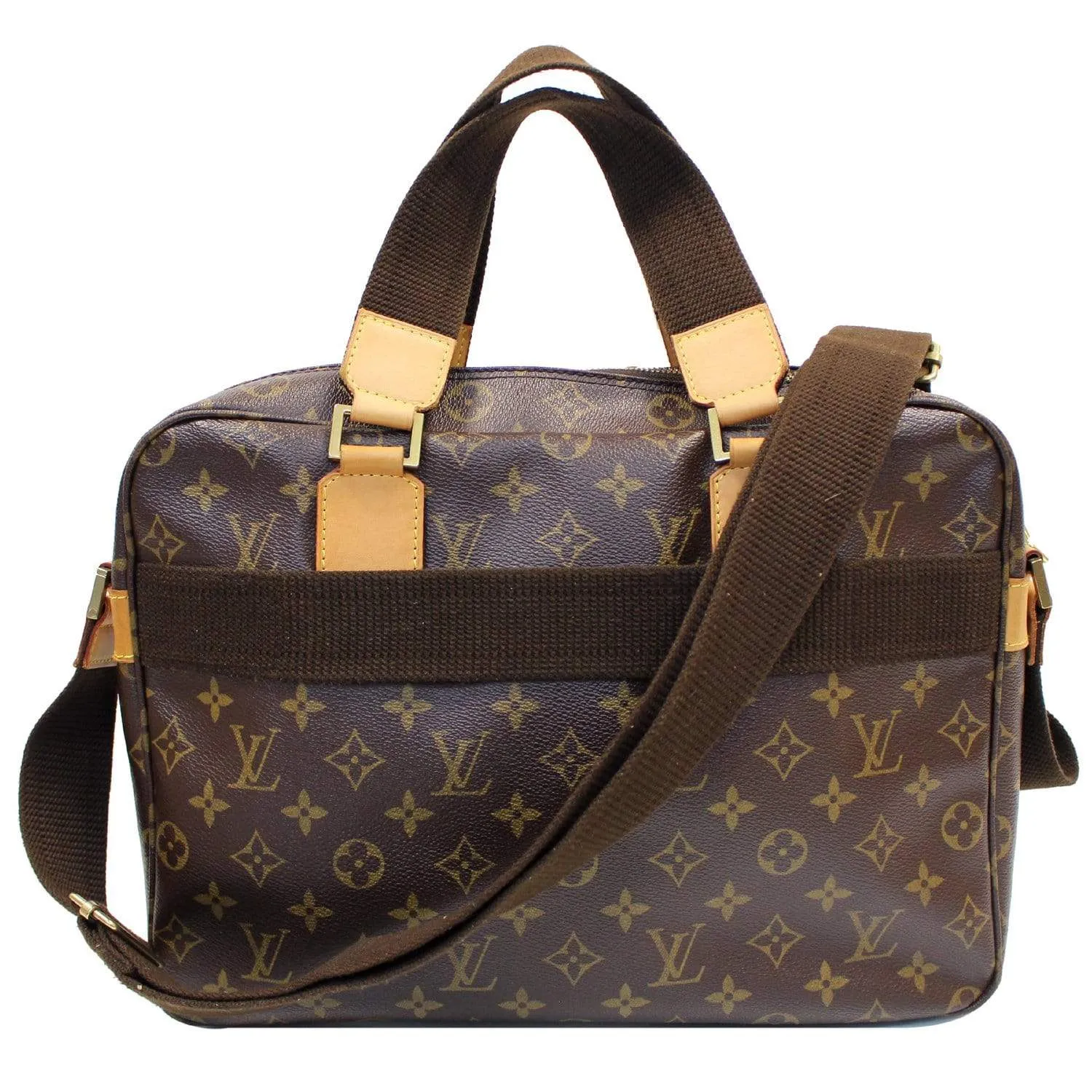 LOUIS VUITTON Sac Bosphore Monogram Canvas Messenger Bag Brown - 25% OFF