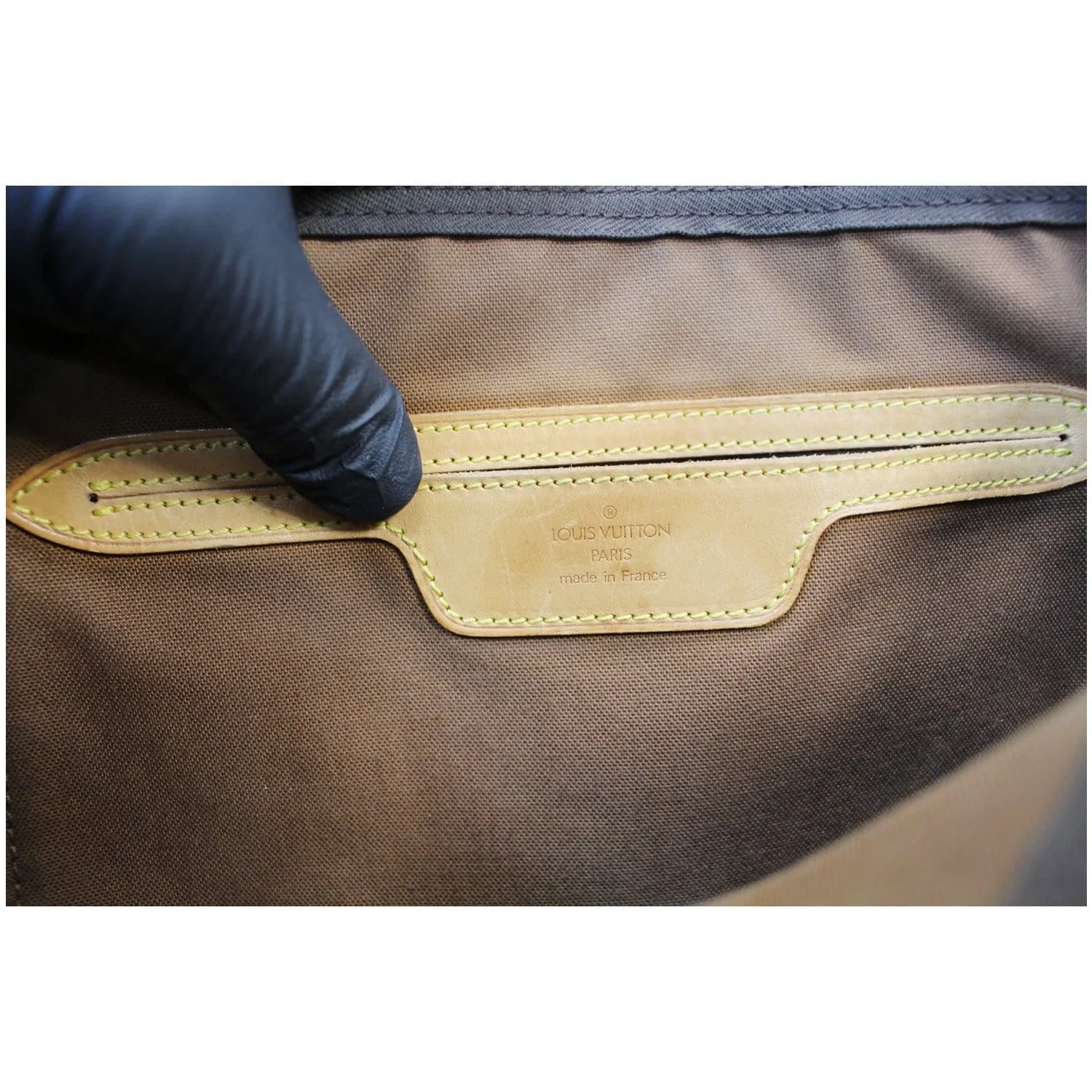 LOUIS VUITTON Sac Flanerie 45 Monogram Canvas Shoulder Bag Brown
