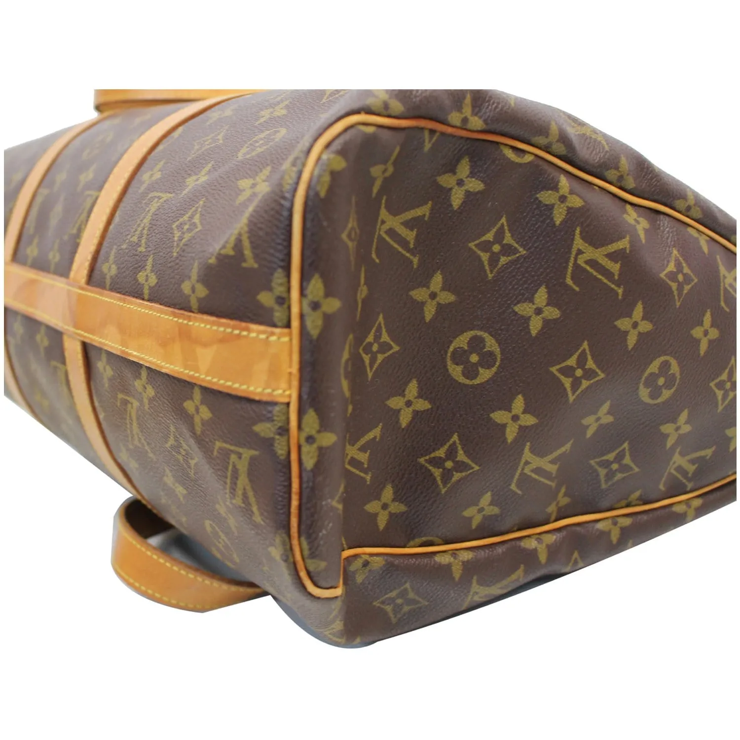 LOUIS VUITTON Sac Flanerie 45 Monogram Canvas Shoulder Bag Brown