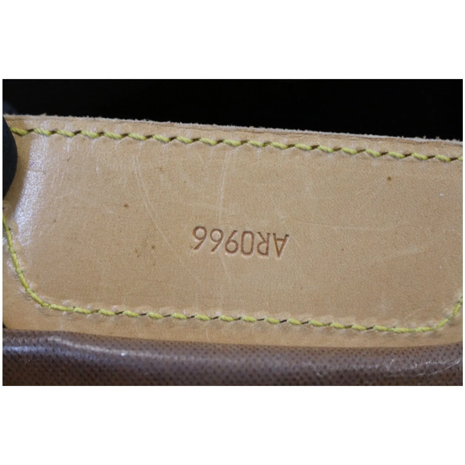 LOUIS VUITTON Sac Flanerie 45 Monogram Canvas Shoulder Bag Brown