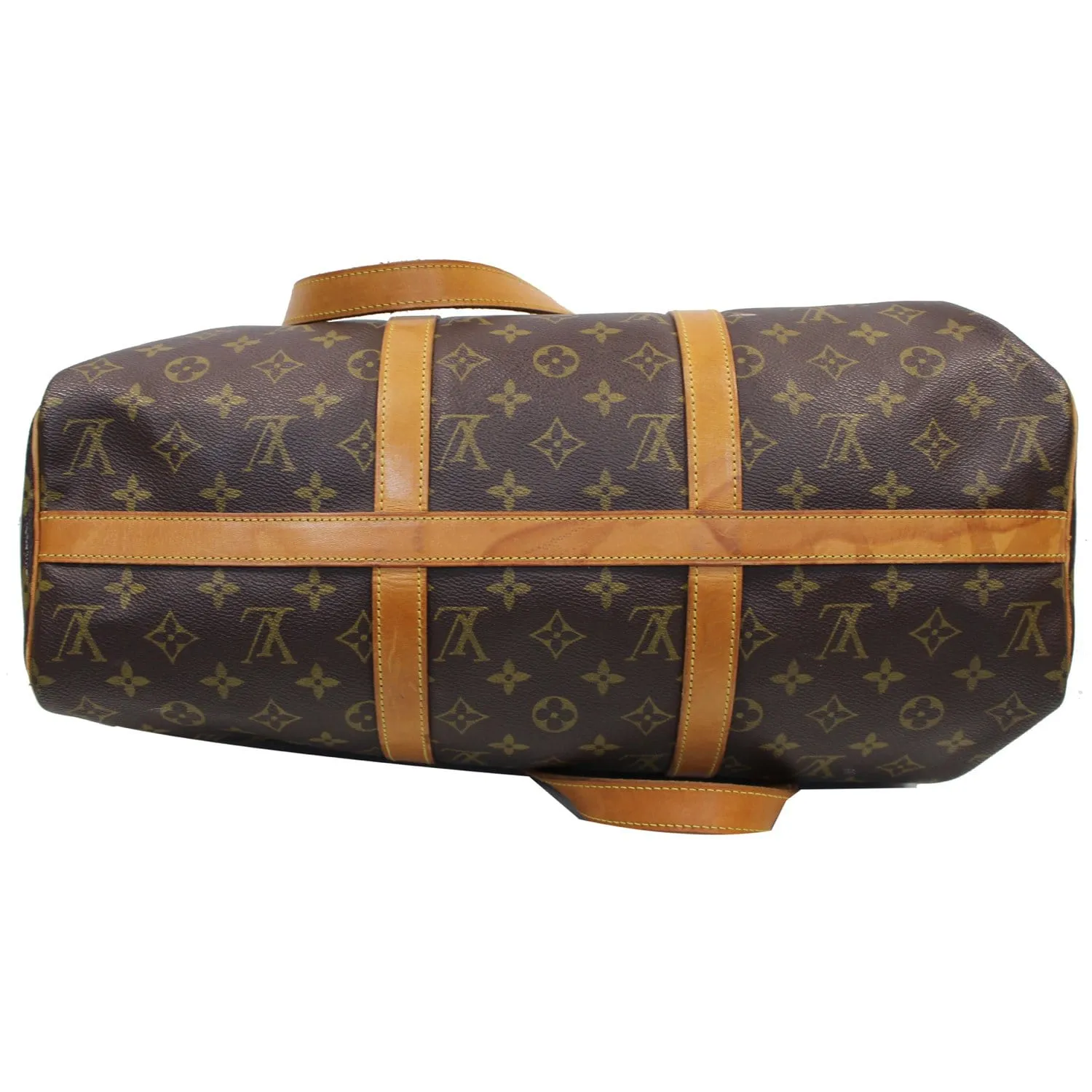 LOUIS VUITTON Sac Flanerie 45 Monogram Canvas Shoulder Bag Brown