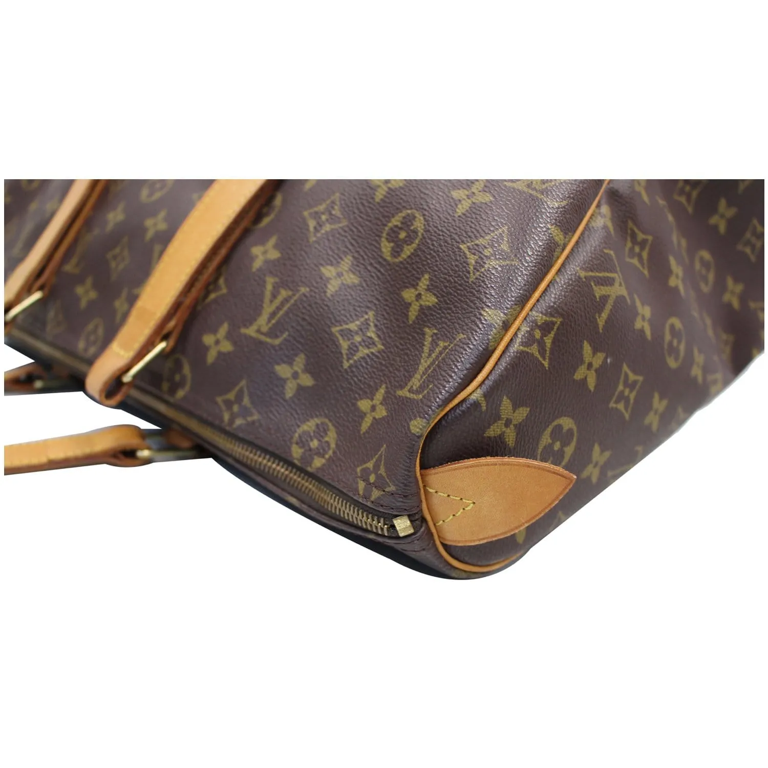 LOUIS VUITTON Sac Flanerie 45 Monogram Canvas Shoulder Bag Brown