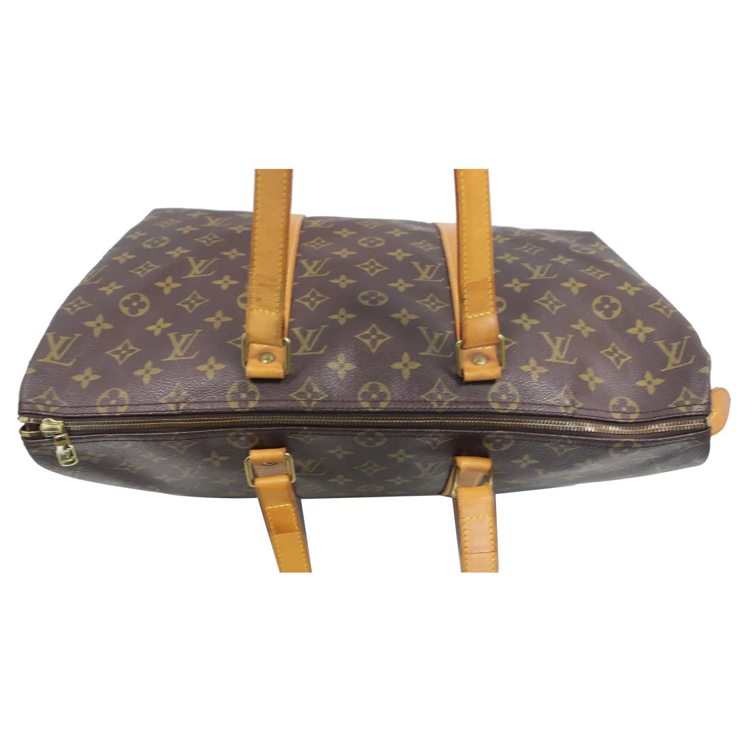 LOUIS VUITTON Sac Flanerie 45 Monogram Canvas Shoulder Bag Brown