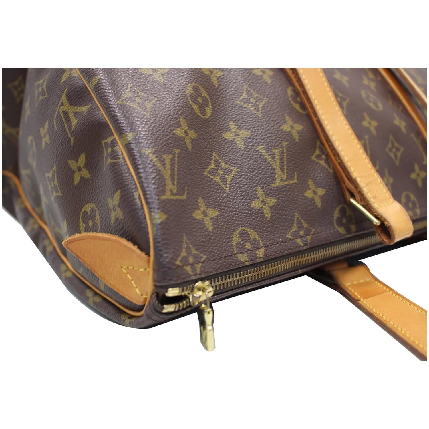 LOUIS VUITTON Sac Flanerie 45 Monogram Canvas Shoulder Bag Brown