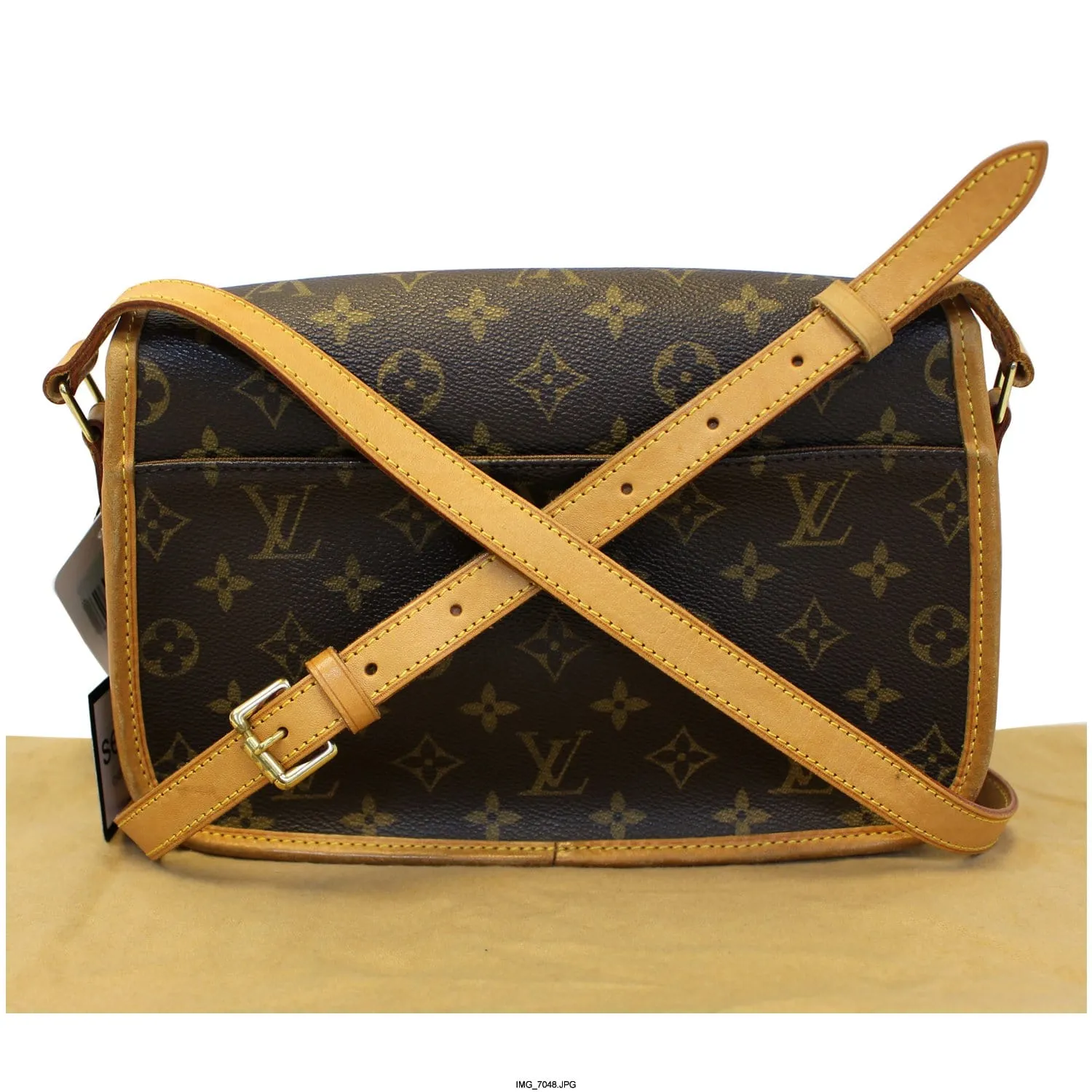 LOUIS VUITTON Sologne Monogram Canvas Shoulder Crossbody Bag
