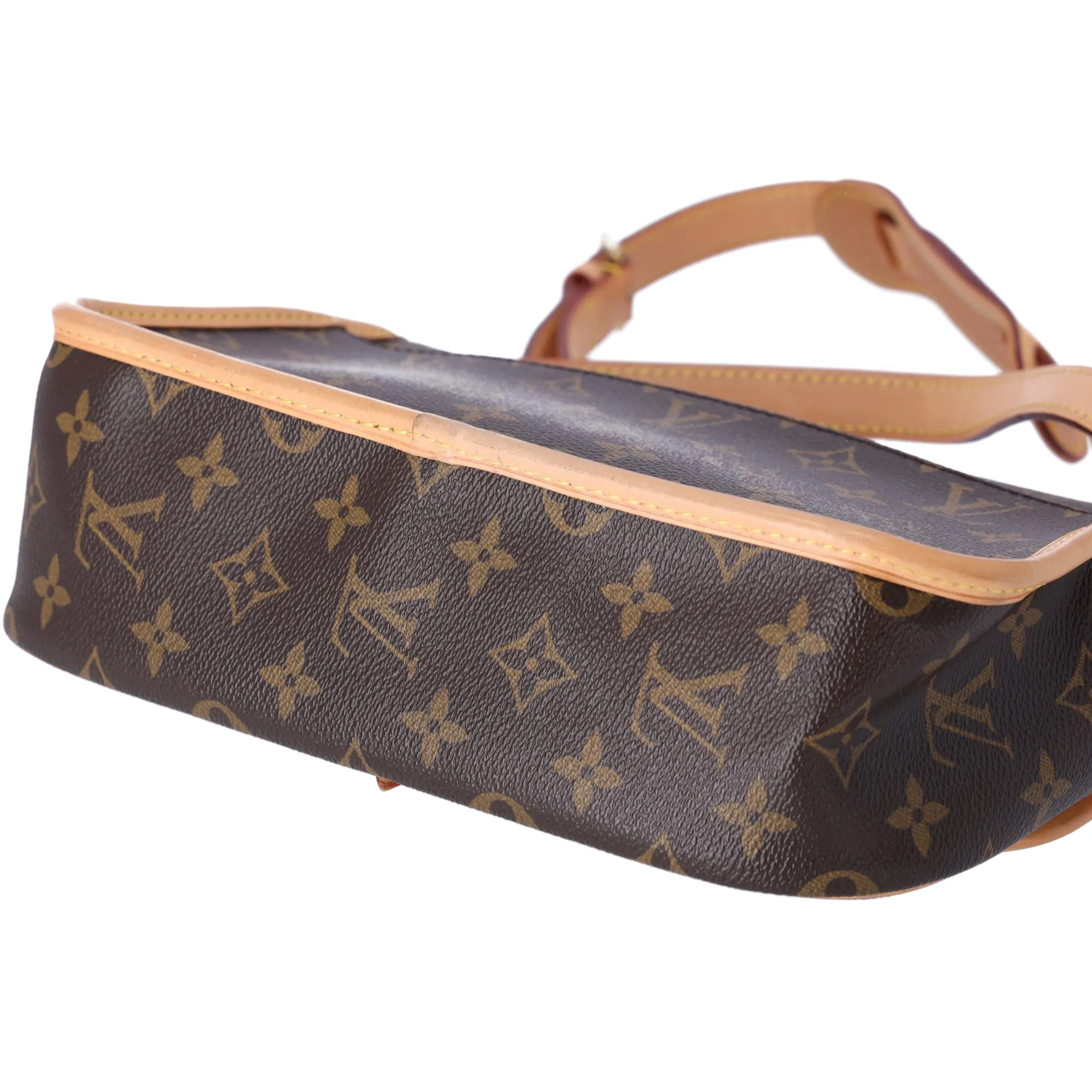 Louis Vuitton Sologne Monogram Shoulder Bag M42250 Brown
