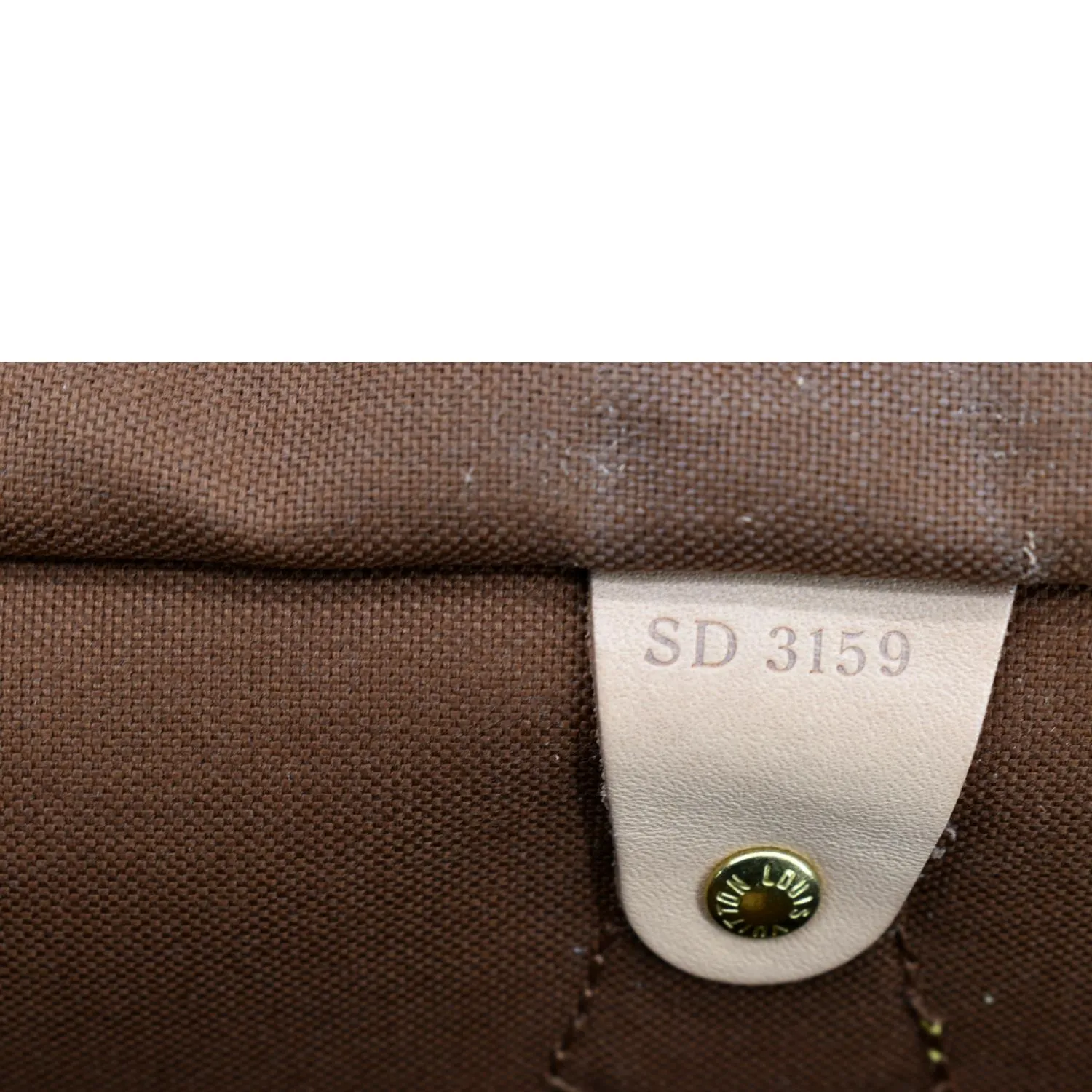 LOUIS VUITTON Speedy 40 Bandouliere Monogram Canvas Shoulder Bag Brown