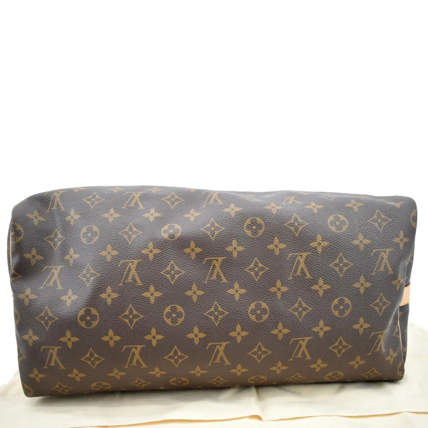 LOUIS VUITTON Speedy 40 Bandouliere Monogram Canvas Shoulder Bag Brown