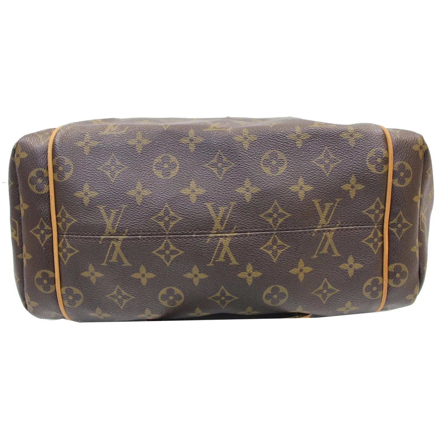 LOUIS VUITTON Totally MM Monogram Canvas Shoulder Bag Brown