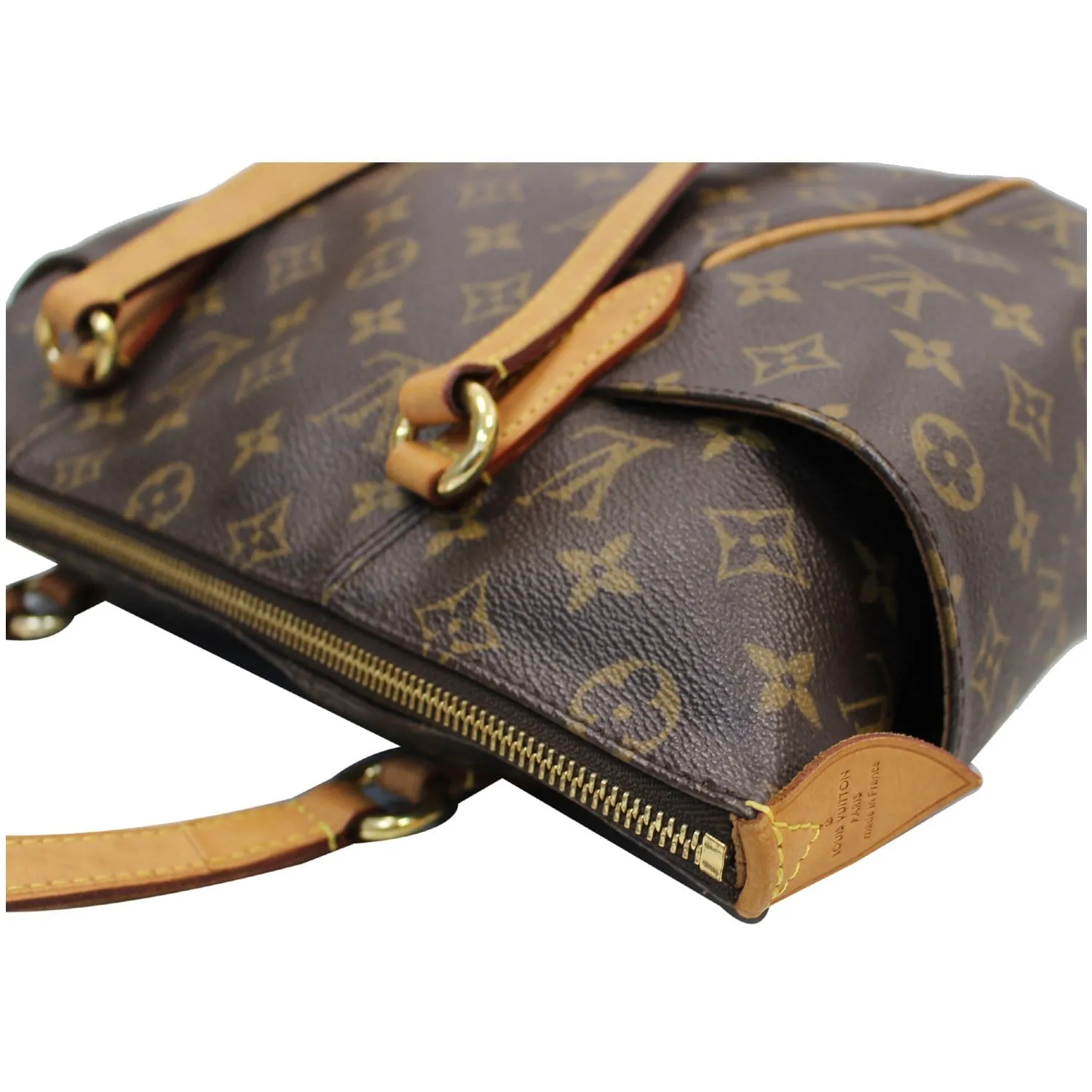 LOUIS VUITTON Totally PM Monogram Canvas Shoulder Bag Brown